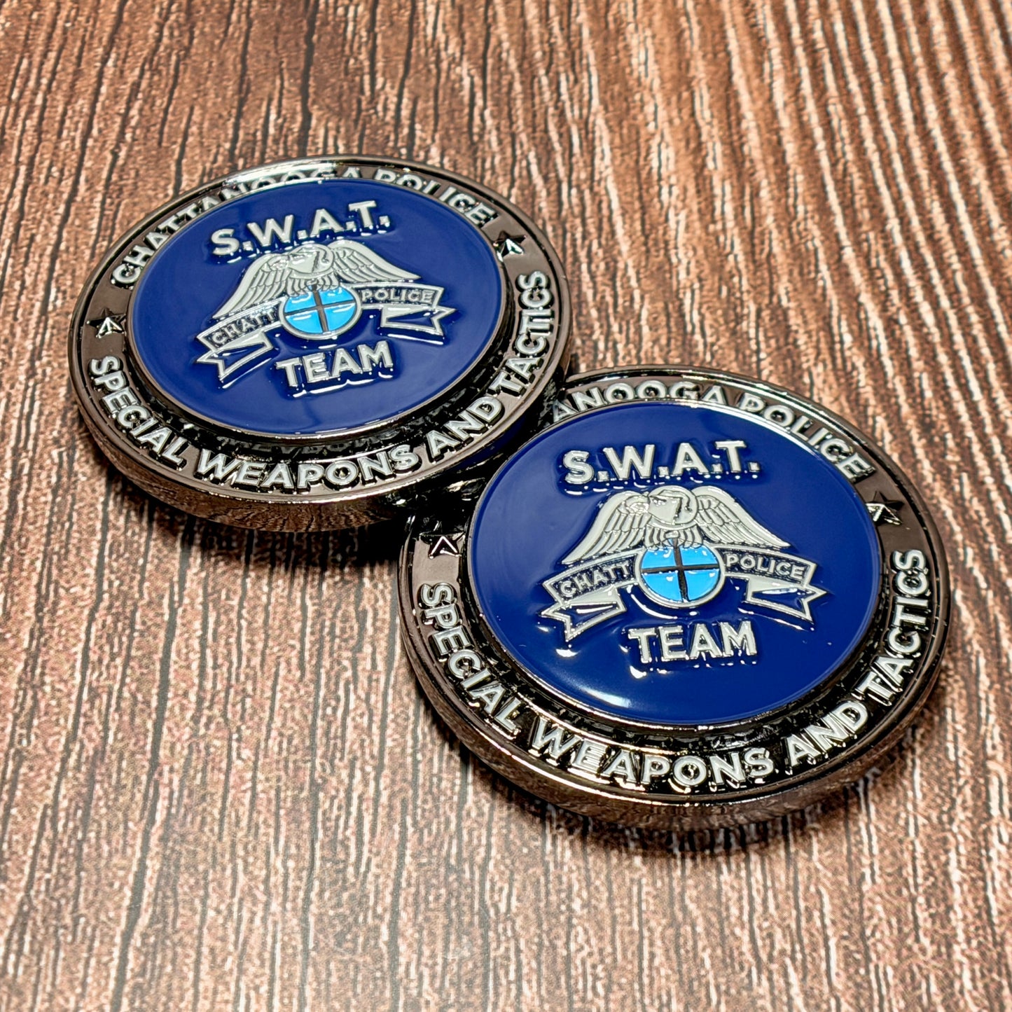 Chattanooga Tennessee Police Department - SWAT - Challenge Coin