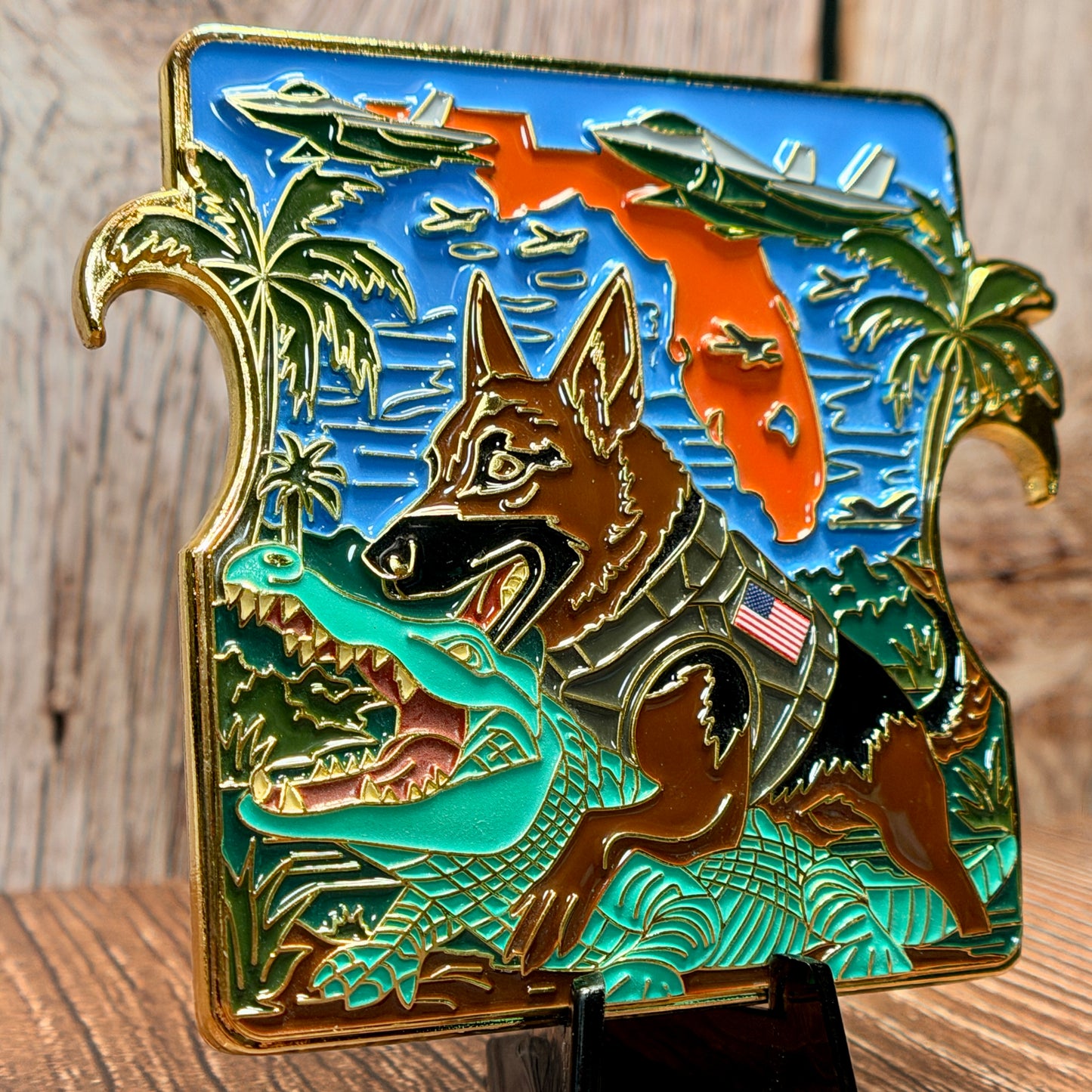 Tyndall Air Force Base K-9 Unit Challenge Coin