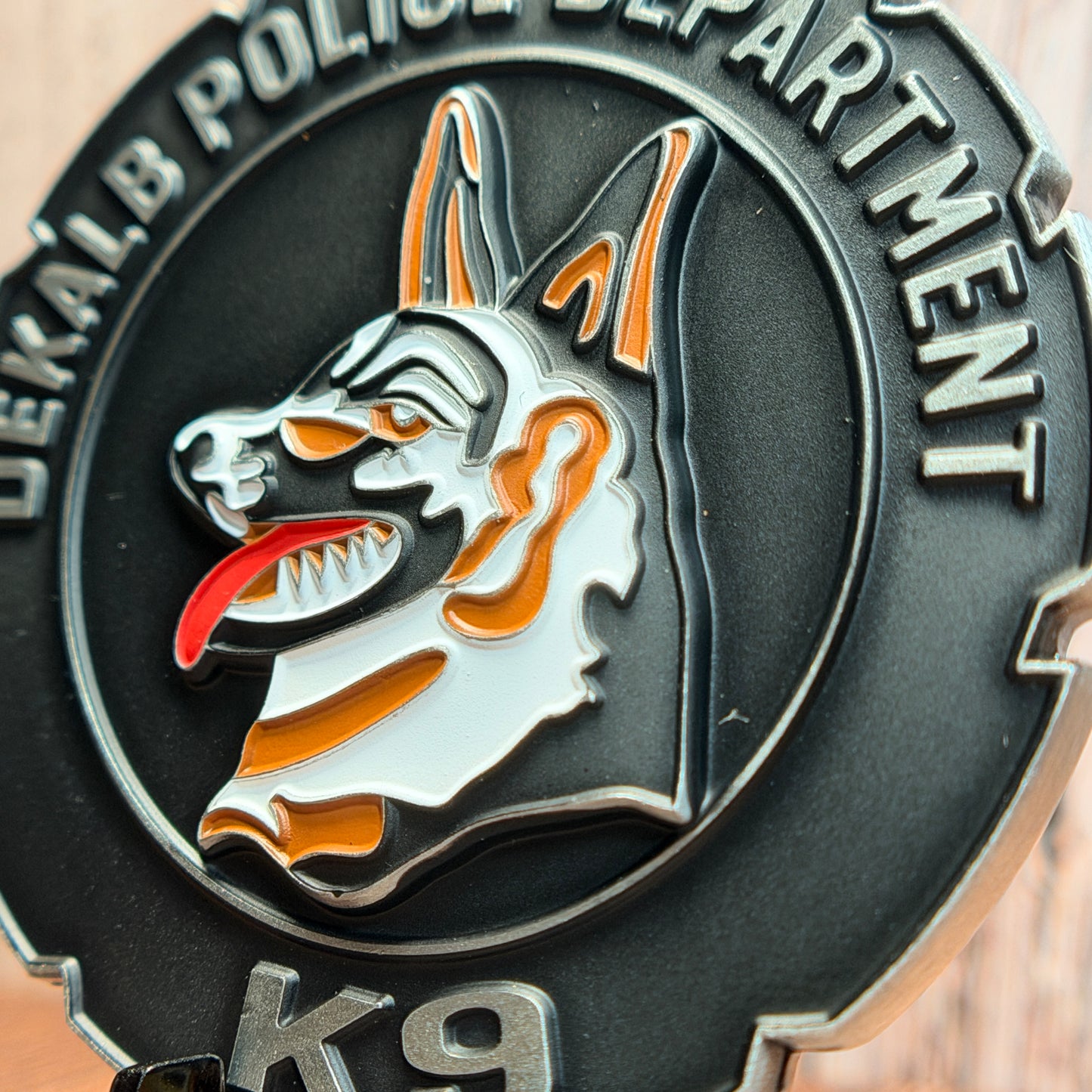 DeKalb County Police Department K-9 Unit Challenge Coin