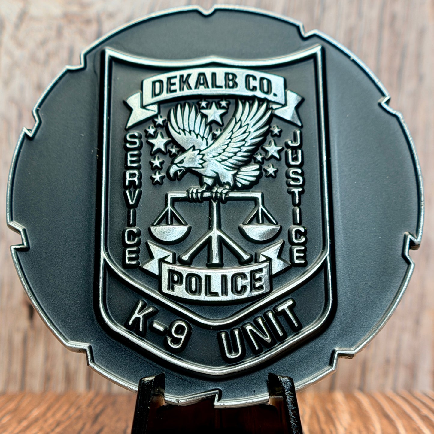 DeKalb County Police Department K-9 Unit Challenge Coin