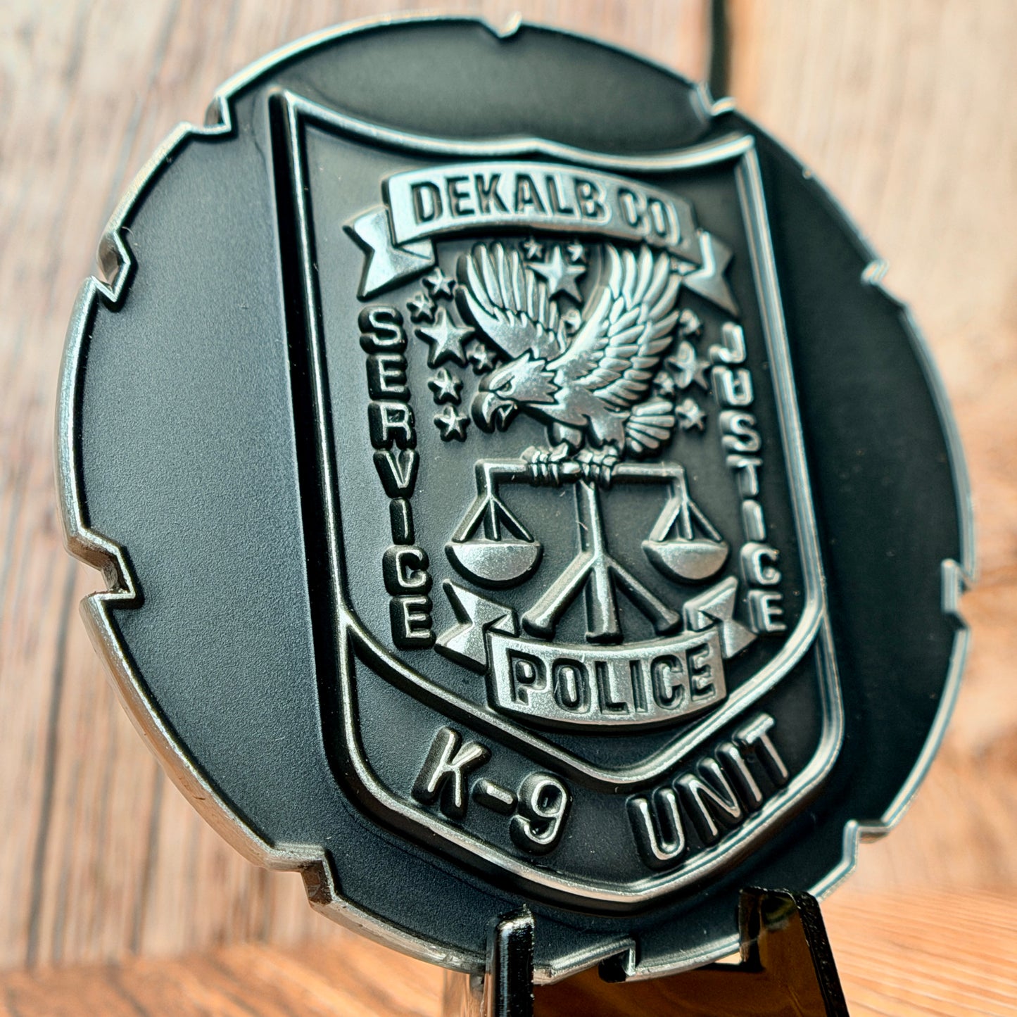 DeKalb County Police Department K-9 Unit Challenge Coin