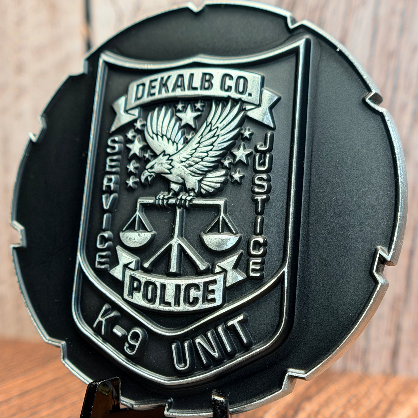 DeKalb County Police Department K-9 Unit Challenge Coin