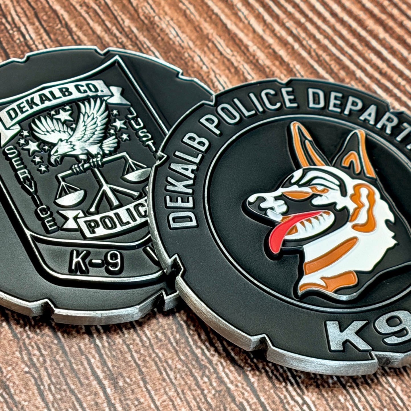 DeKalb County Police Department K-9 Unit Challenge Coin
