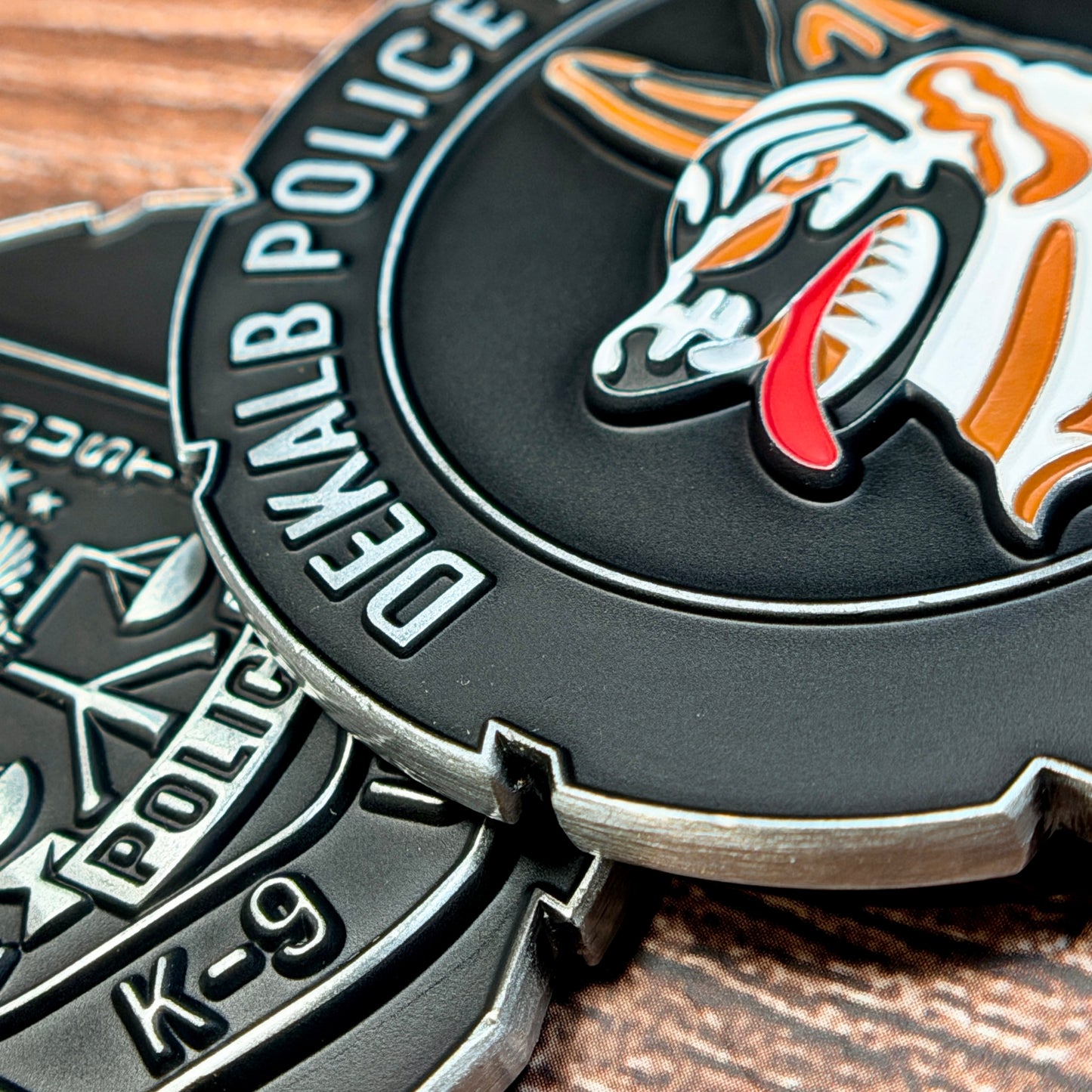 DeKalb County Police Department K-9 Unit Challenge Coin