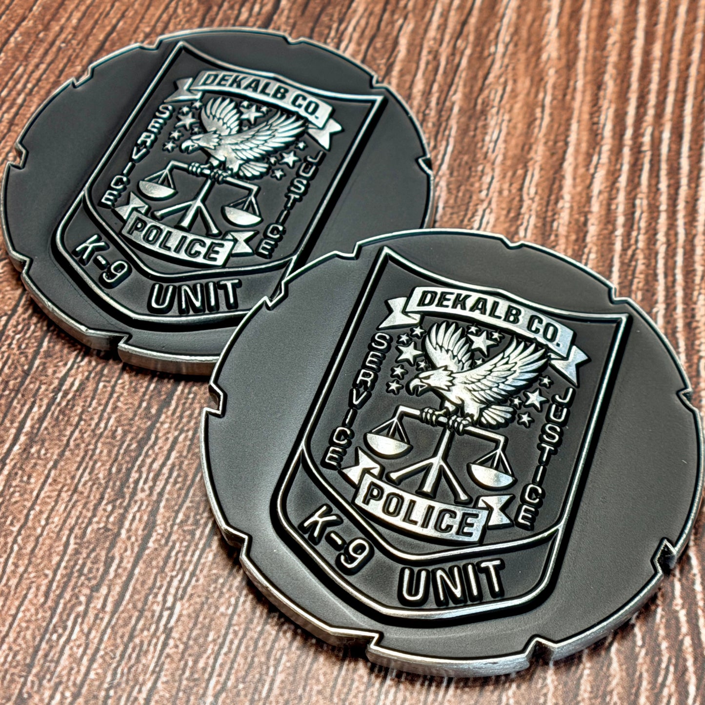 DeKalb County Police Department K-9 Unit Challenge Coin