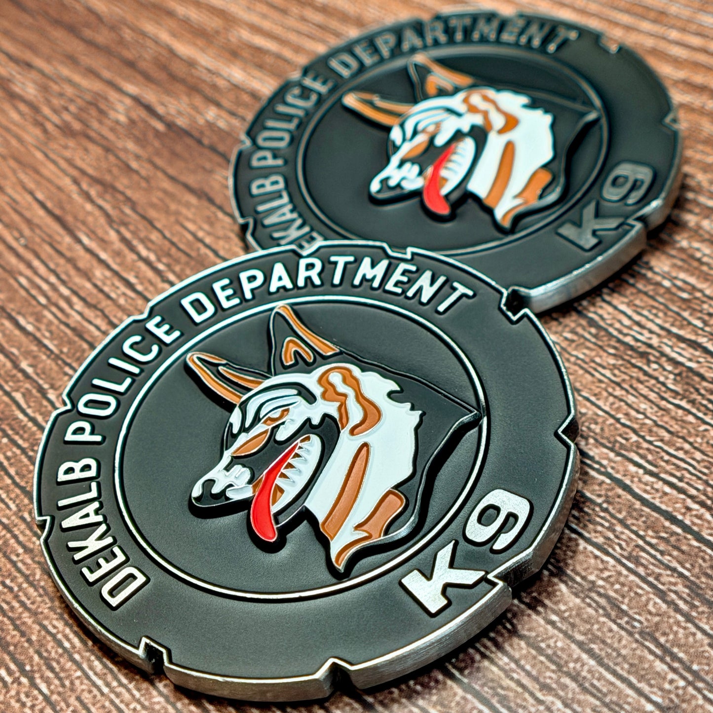 DeKalb County Police Department K-9 Unit Challenge Coin