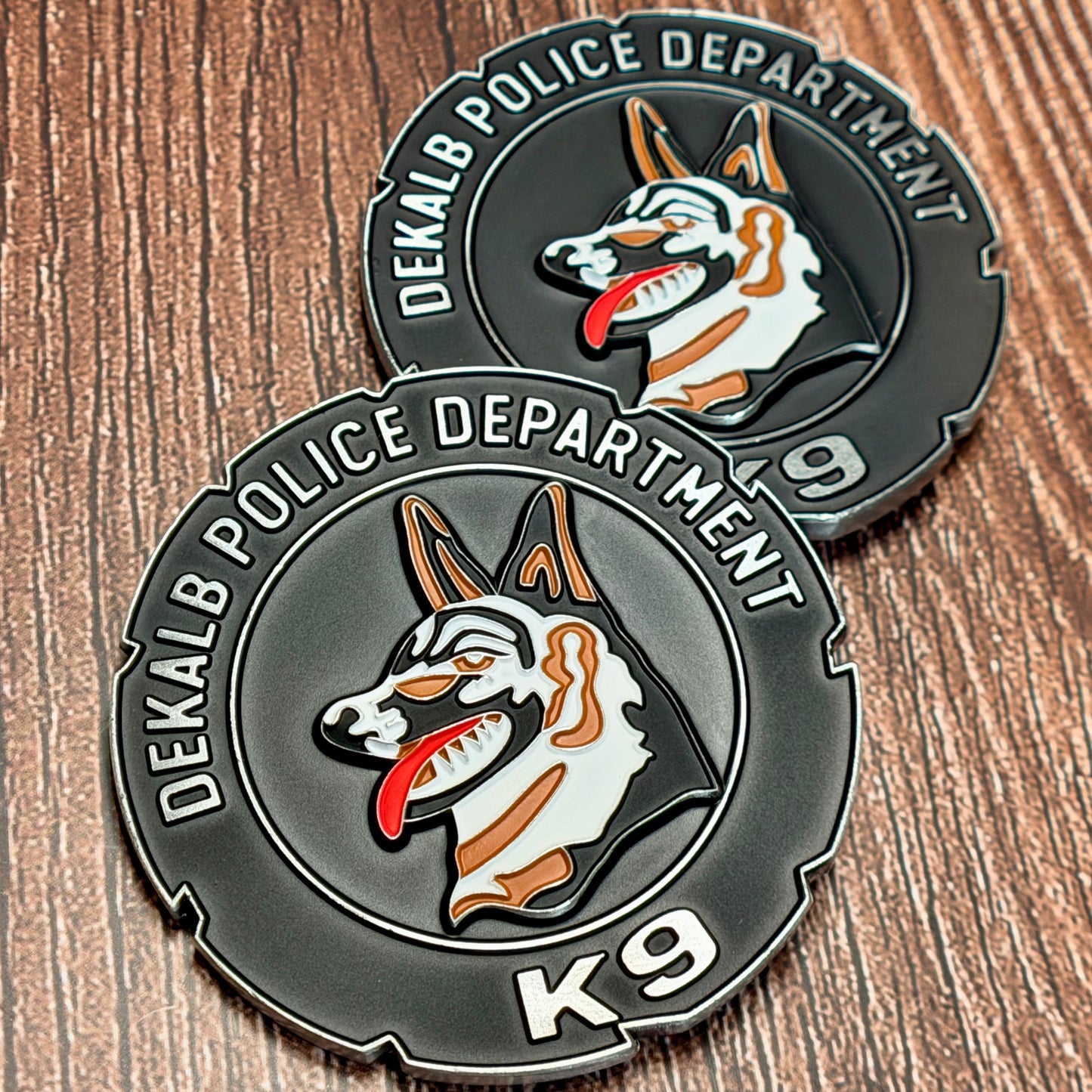 DeKalb County Police Department K-9 Unit Challenge Coin