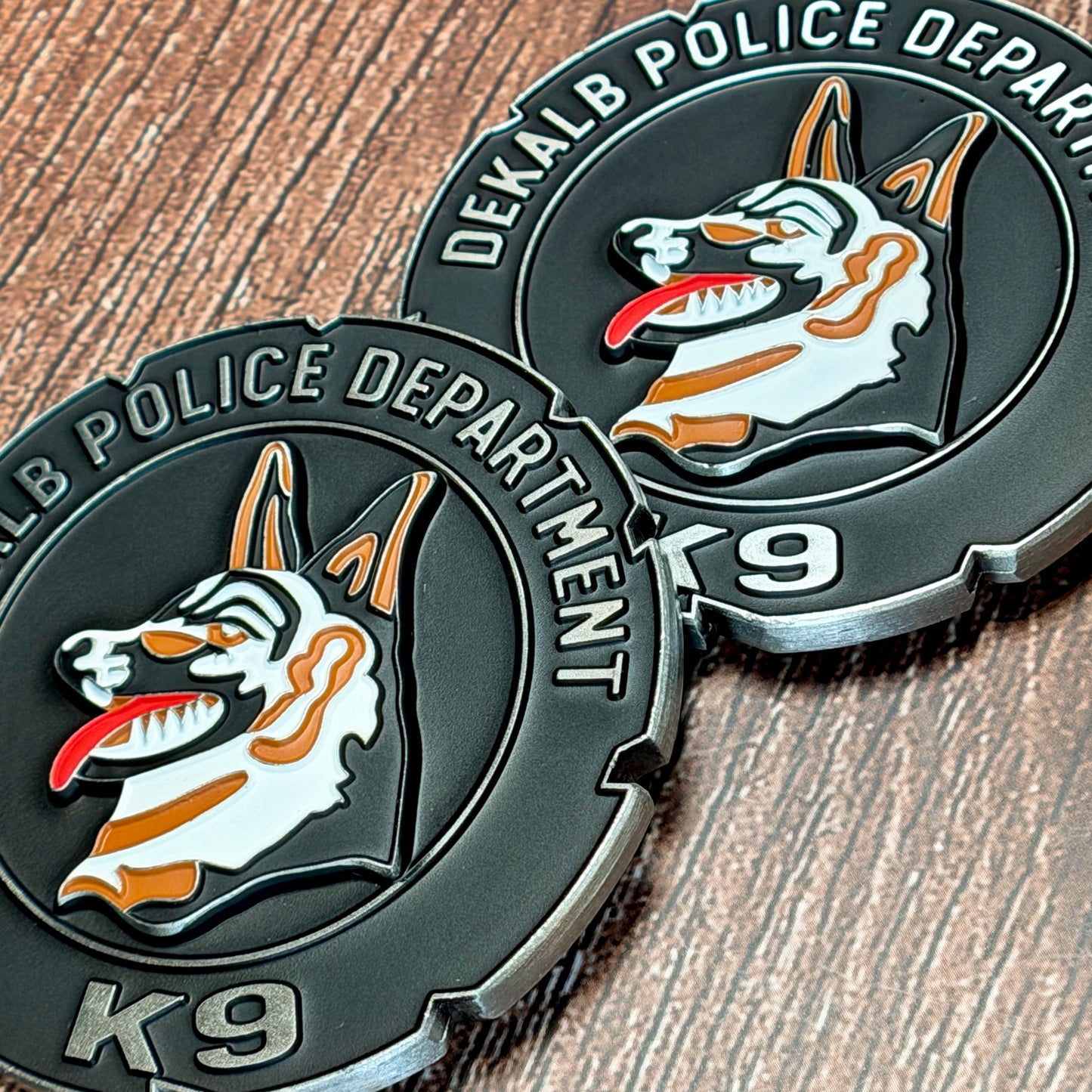 DeKalb County Police Department K-9 Unit Challenge Coin
