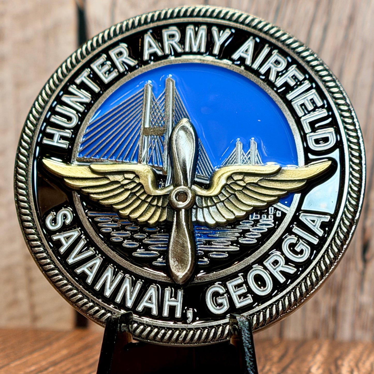 Hunter Army Airfield - 1st Attack Helicopter BN 24th Aviation Regiment - Challenge Coin