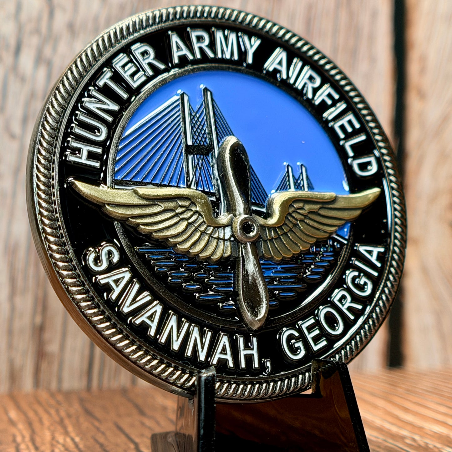 Hunter Army Airfield - 1st Attack Helicopter BN 24th Aviation Regiment - Challenge Coin