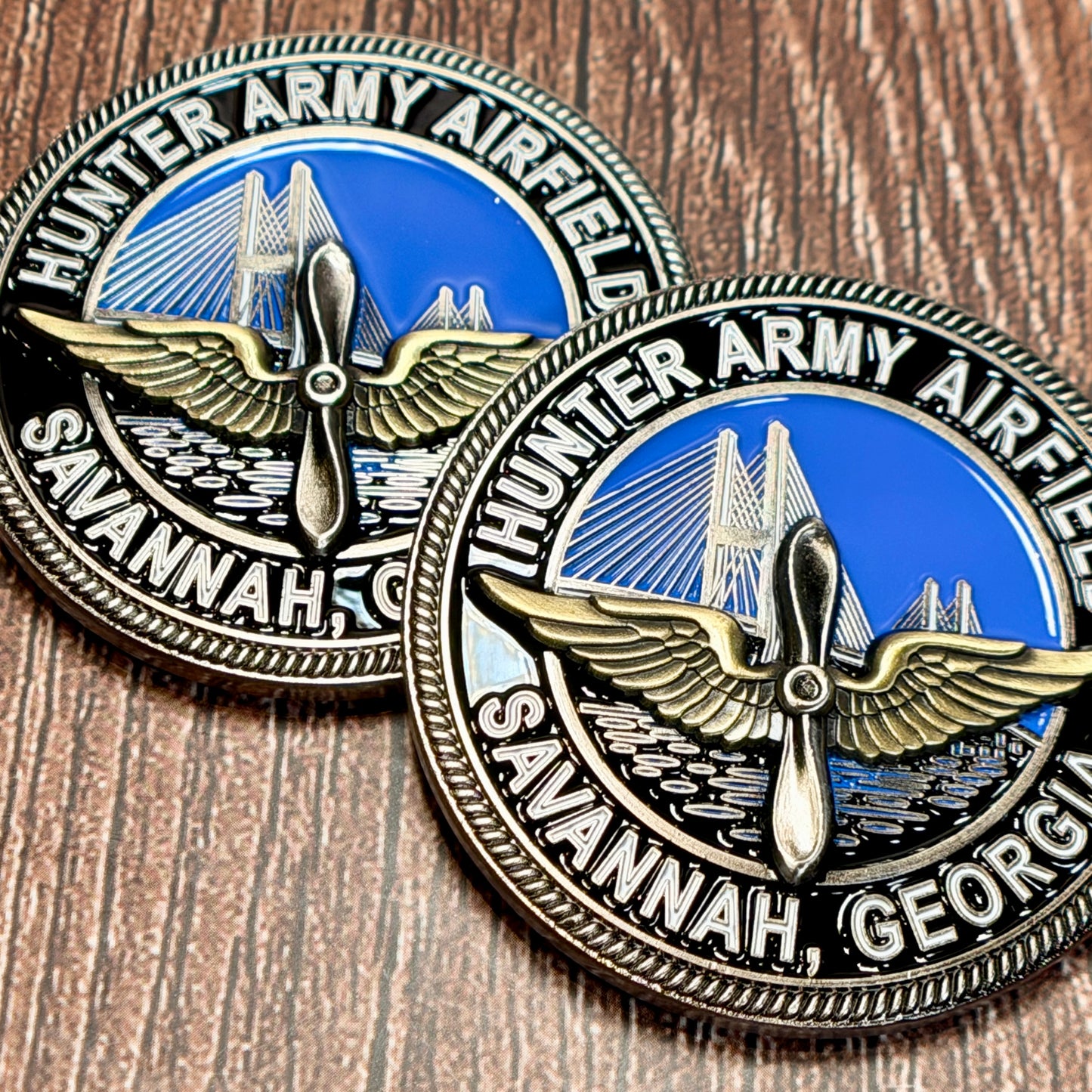 Hunter Army Airfield - 1st Attack Helicopter BN 24th Aviation Regiment - Challenge Coin
