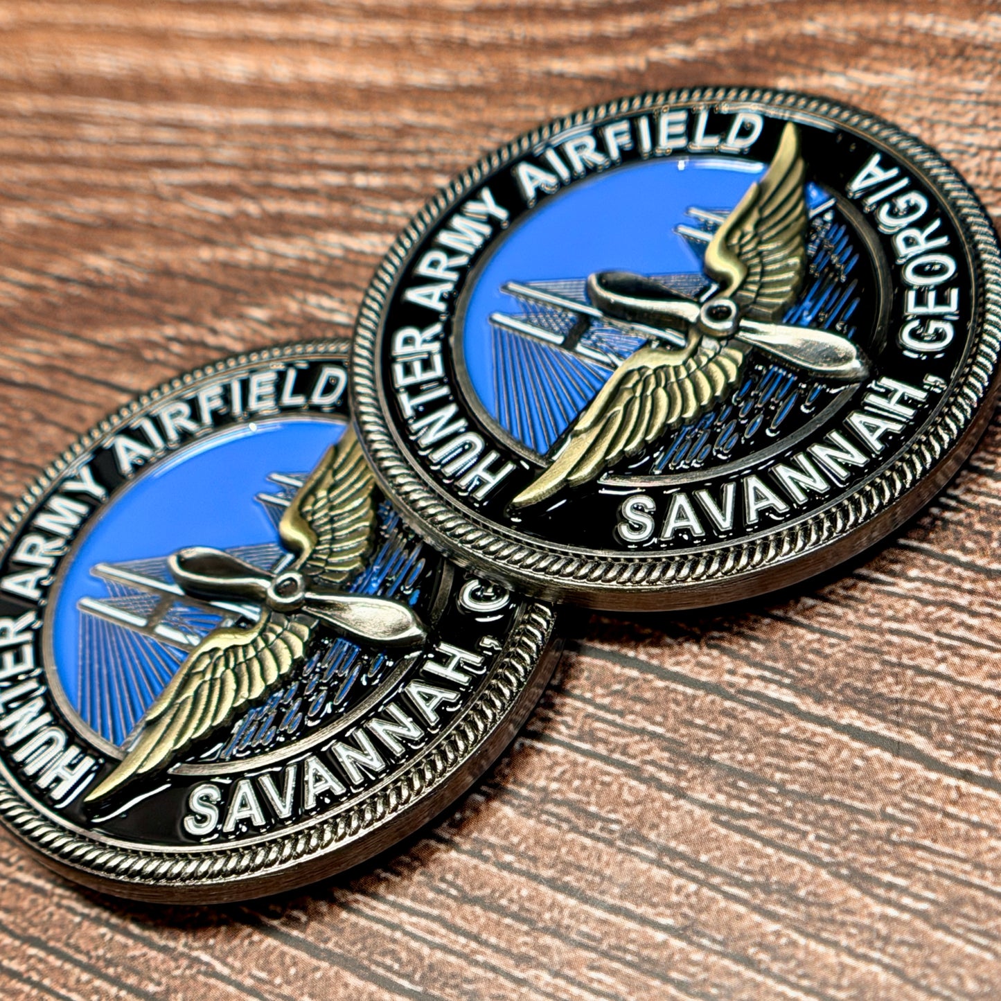 Hunter Army Airfield - 1st Attack Helicopter BN 24th Aviation Regiment - Challenge Coin