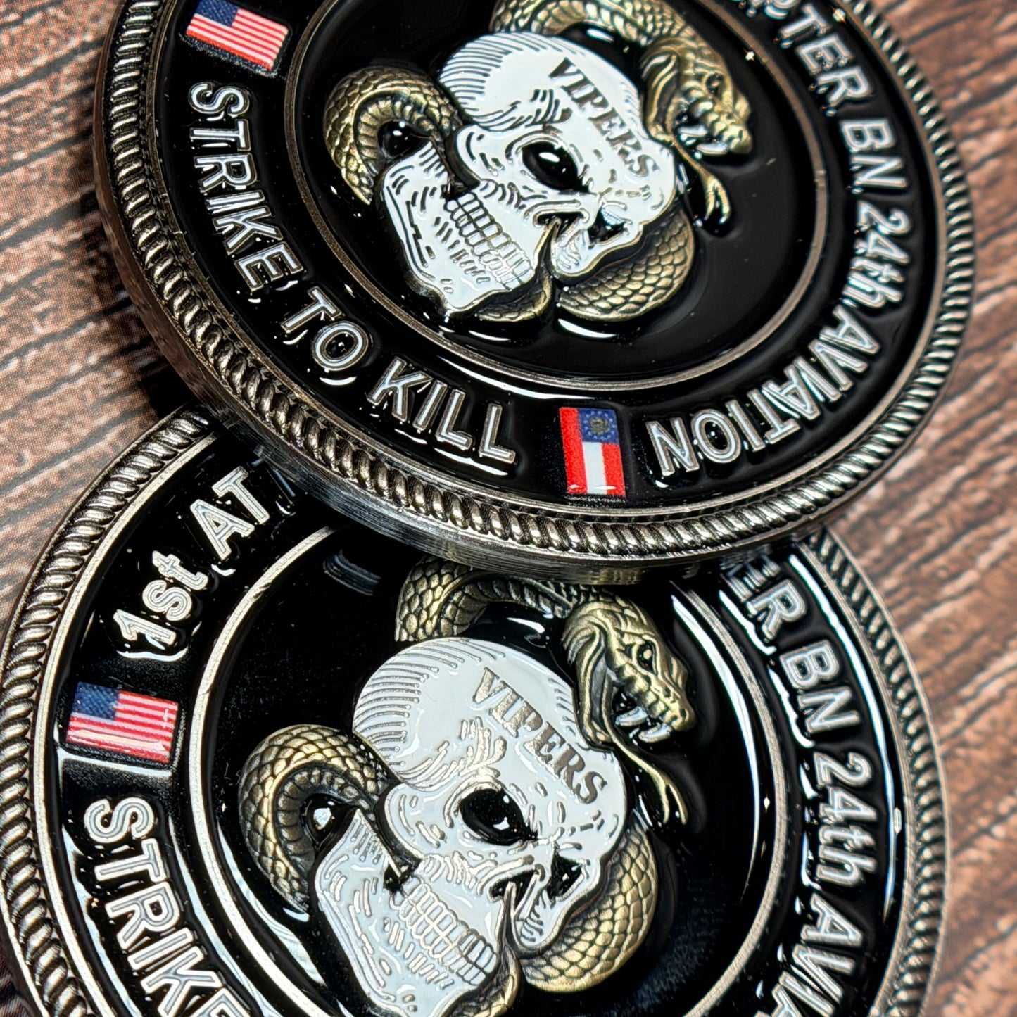 Hunter Army Airfield - 1st Attack Helicopter BN 24th Aviation Regiment - Challenge Coin