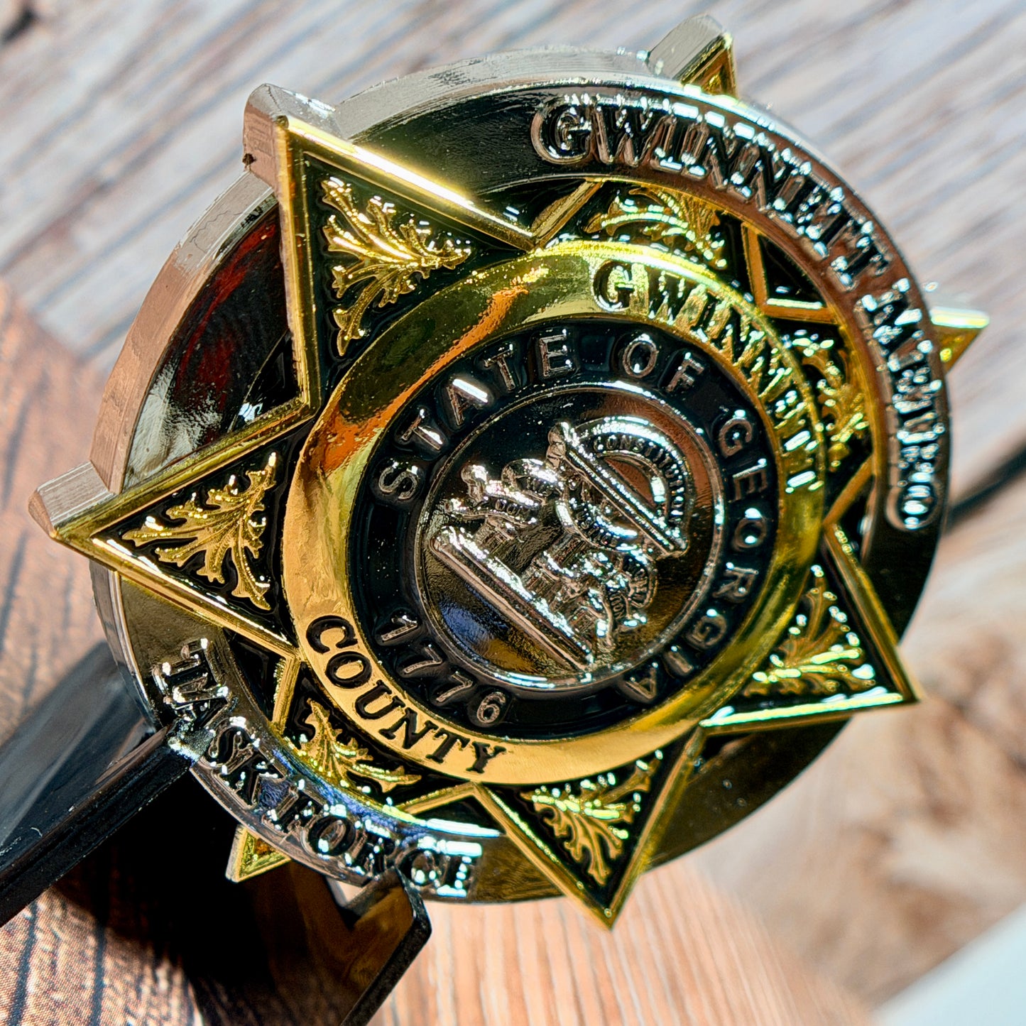 Gwinnett Metro Task Force (GMTF) Challenge Coin