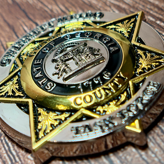 Gwinnett Metro Task Force (GMTF) Challenge Coin