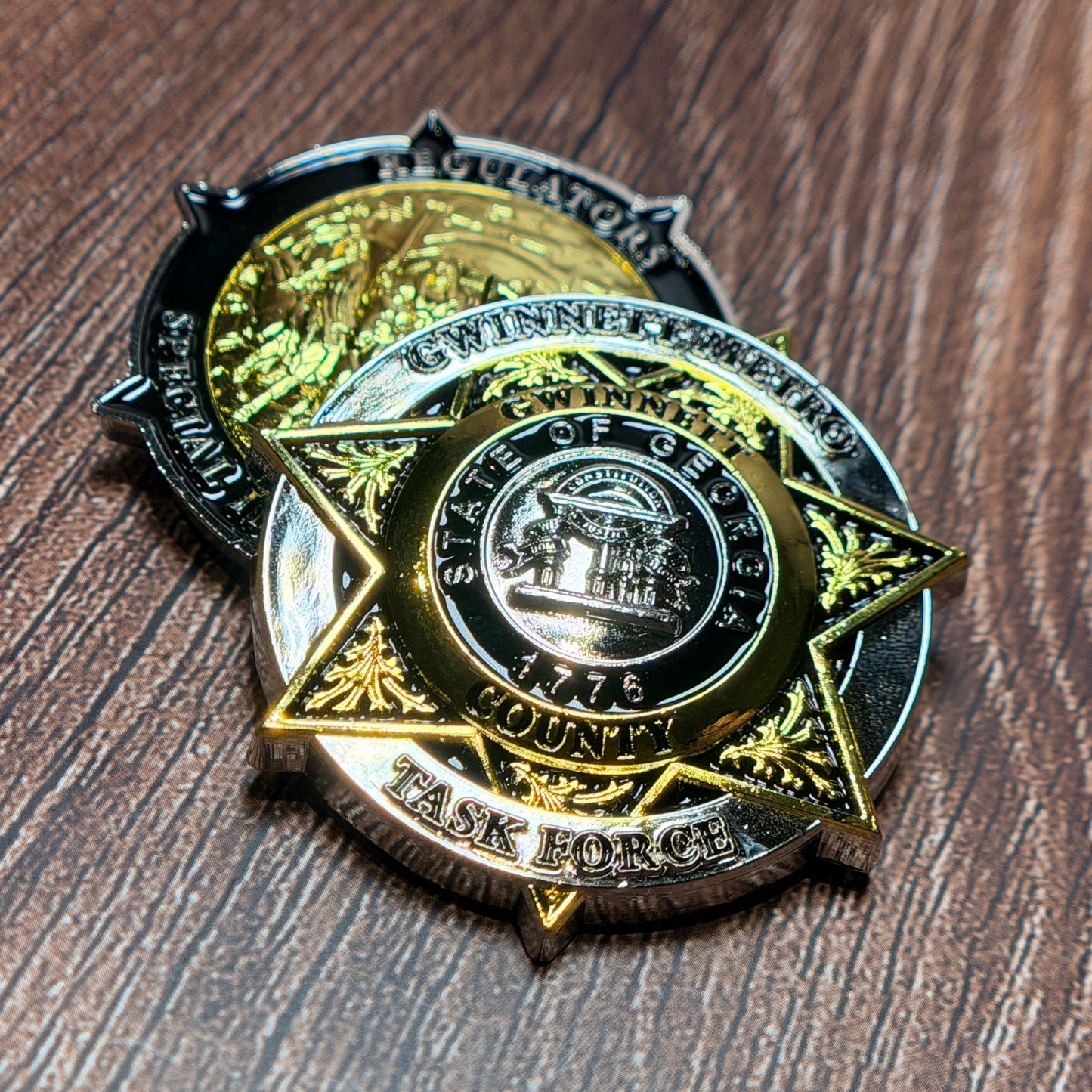 Gwinnett Metro Task Force (GMTF) Challenge Coin
