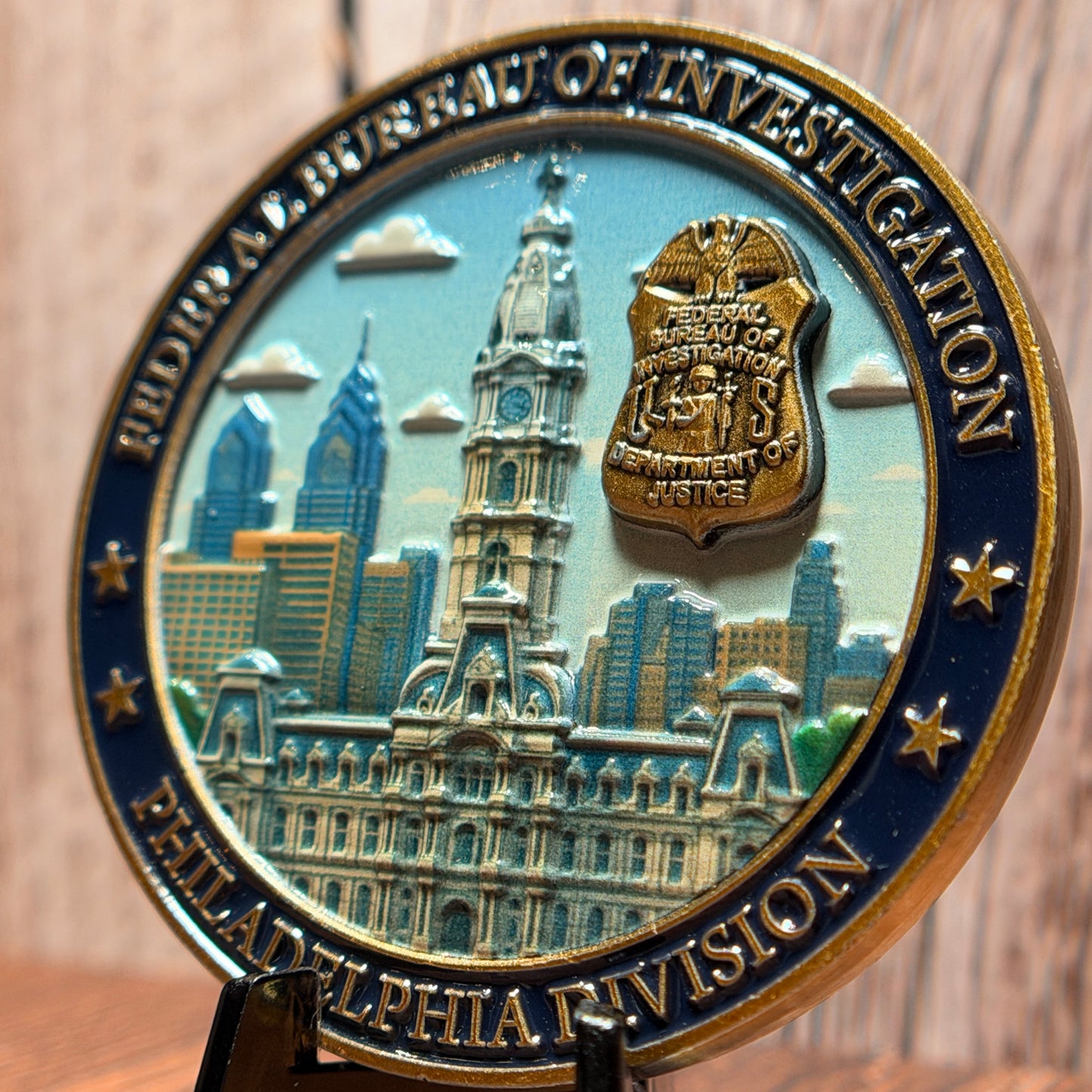 Federal Bureau of Investigation (FBI), Philadelphia Division, Complex Financial Crime Challenge Coin