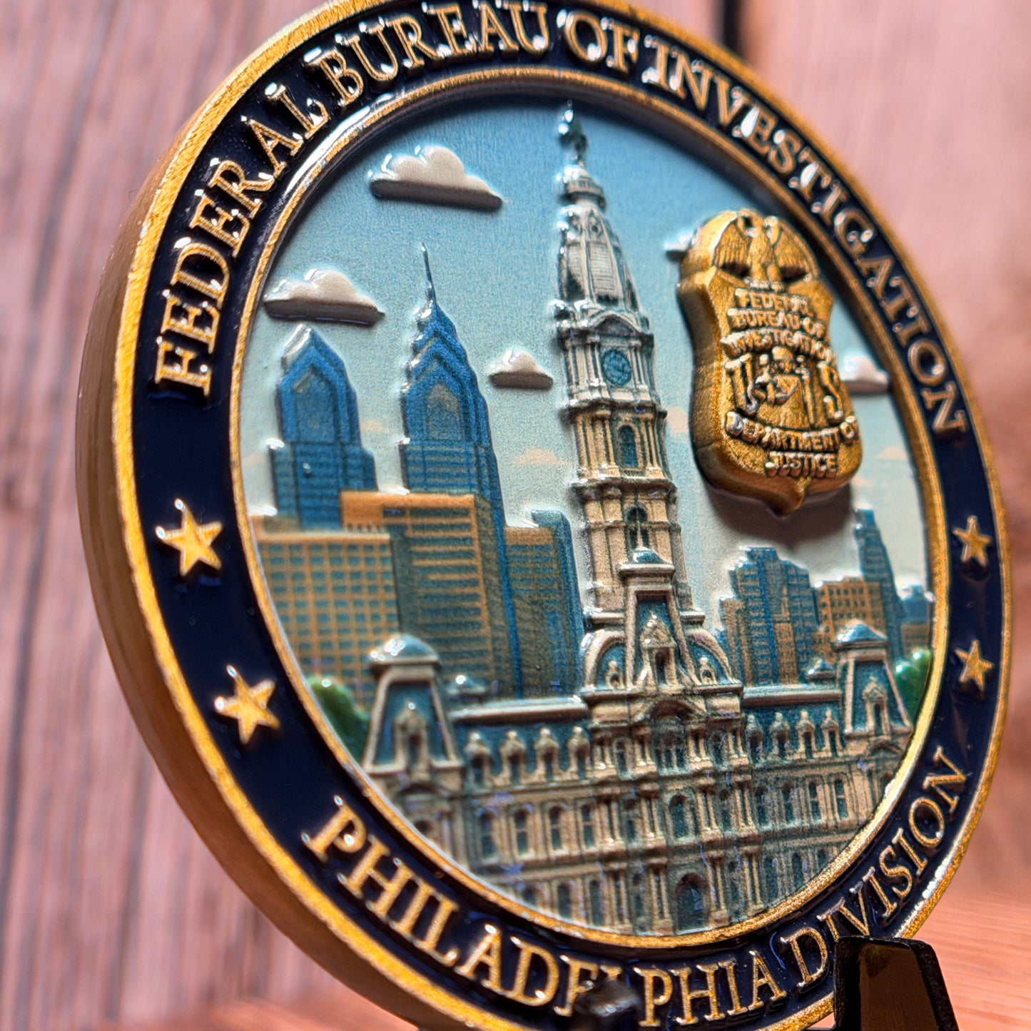 Federal Bureau of Investigation (FBI), Philadelphia Division, Complex Financial Crime Challenge Coin