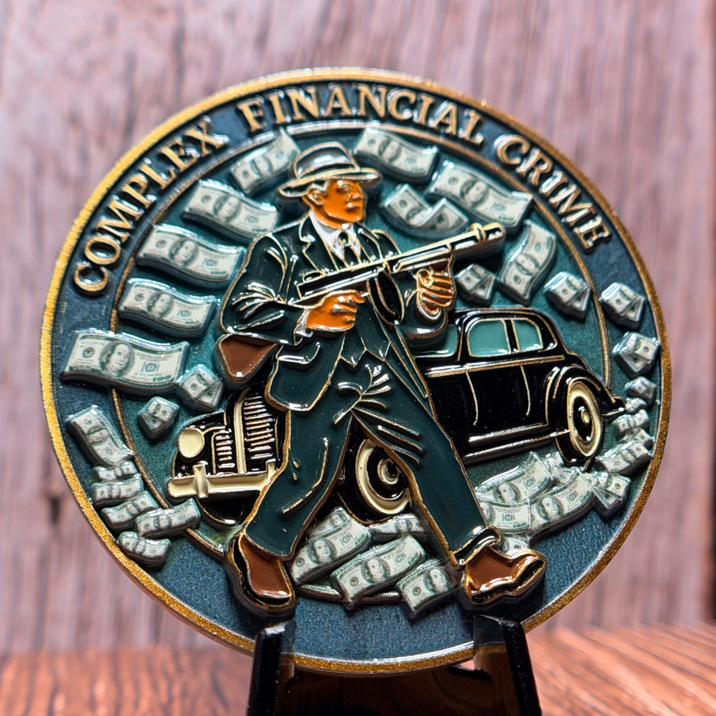 Federal Bureau of Investigation (FBI), Philadelphia Division, Complex Financial Crime Challenge Coin