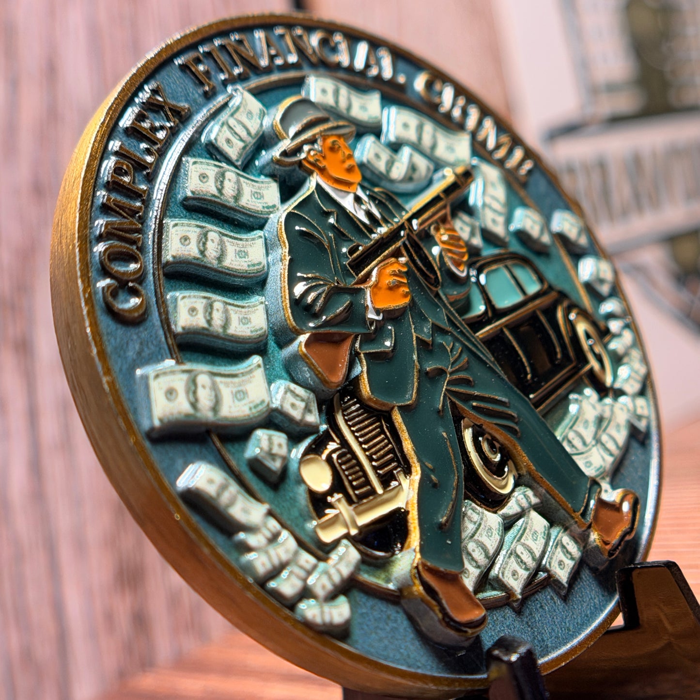 Federal Bureau of Investigation (FBI), Philadelphia Division, Complex Financial Crime Challenge Coin