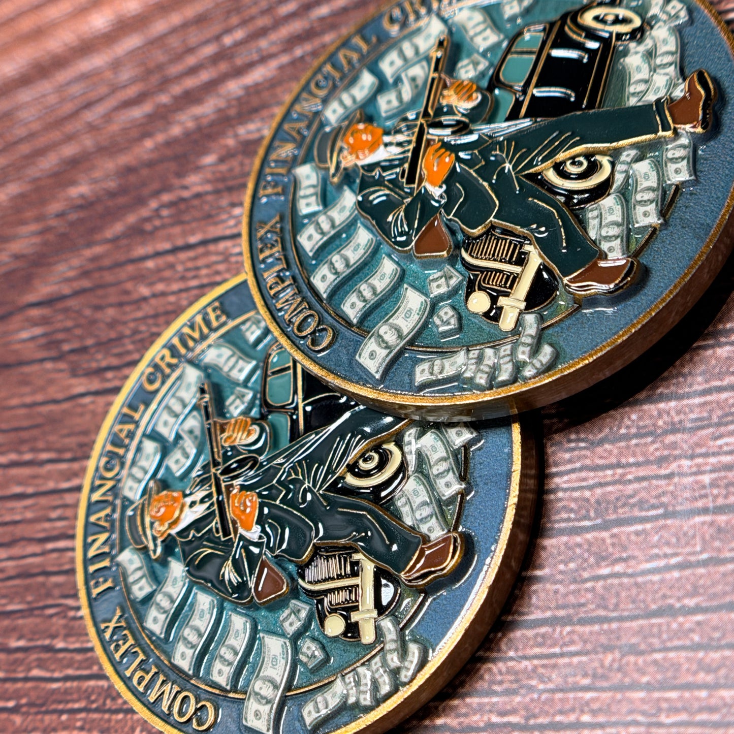 Federal Bureau of Investigation (FBI), Philadelphia Division, Complex Financial Crime Challenge Coin