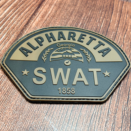 Alpharetta Police Department - SWAT - PVC Patch