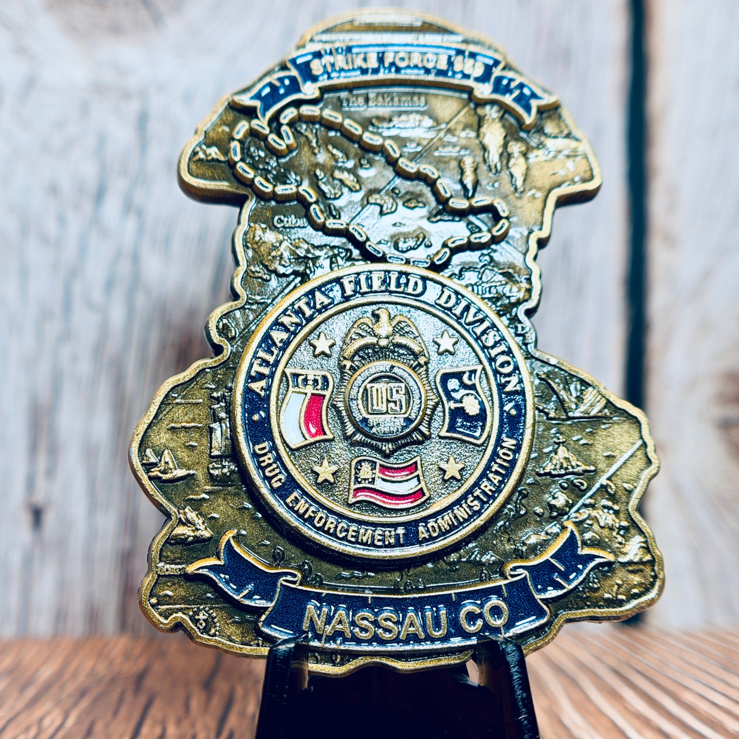 Drug Enforcement Administration (DEA), Atlanta Field Division, Strike Force 959 Nassau Co Challenge Coin