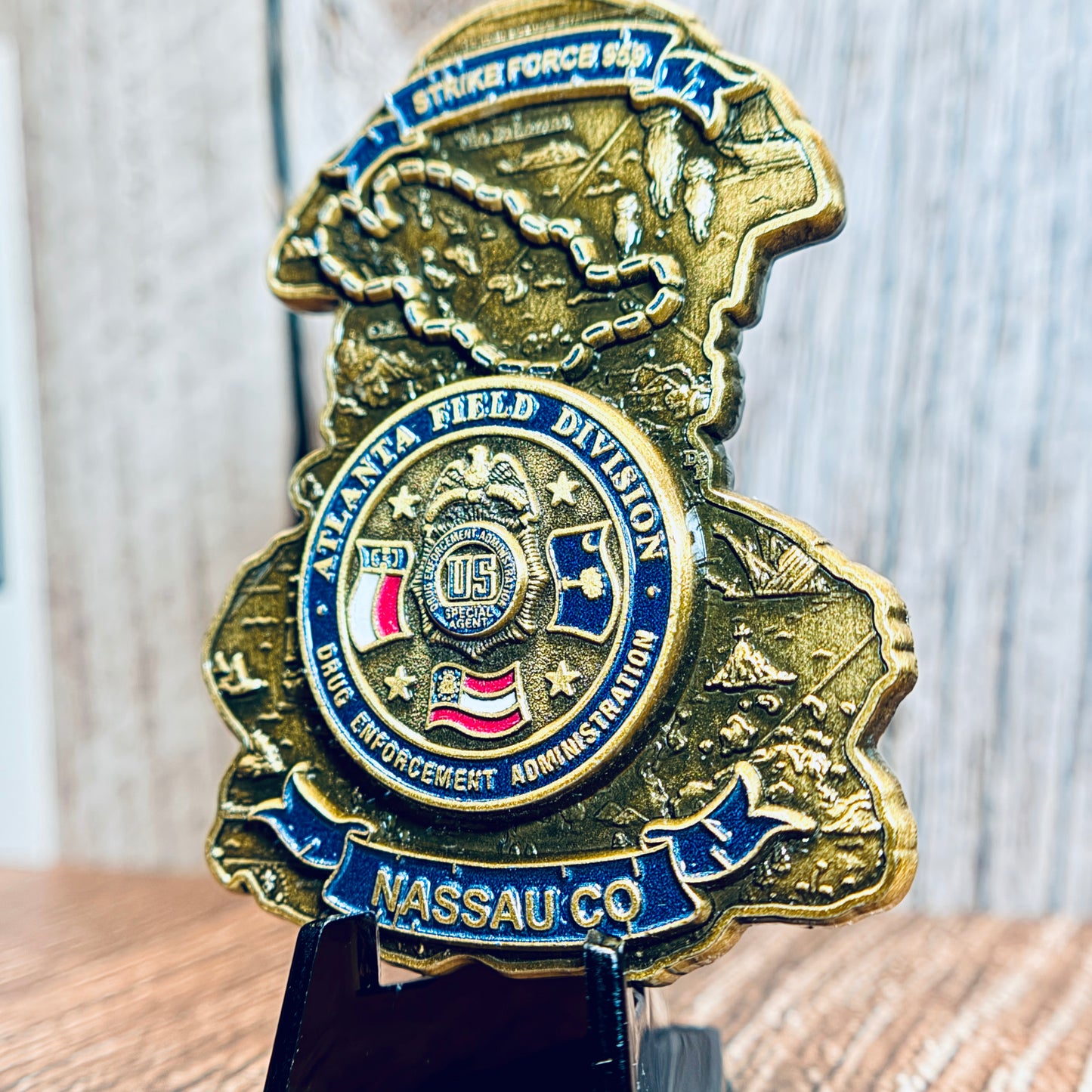Drug Enforcement Administration (DEA), Atlanta Field Division, Strike Force 959 Nassau Co Challenge Coin