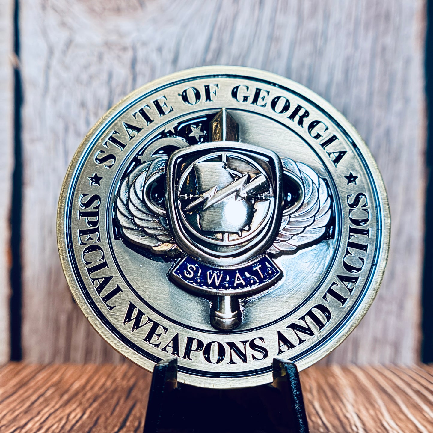 Georgia State Patrol (GSP) - SWAT Team - Medic - Challenge Coin