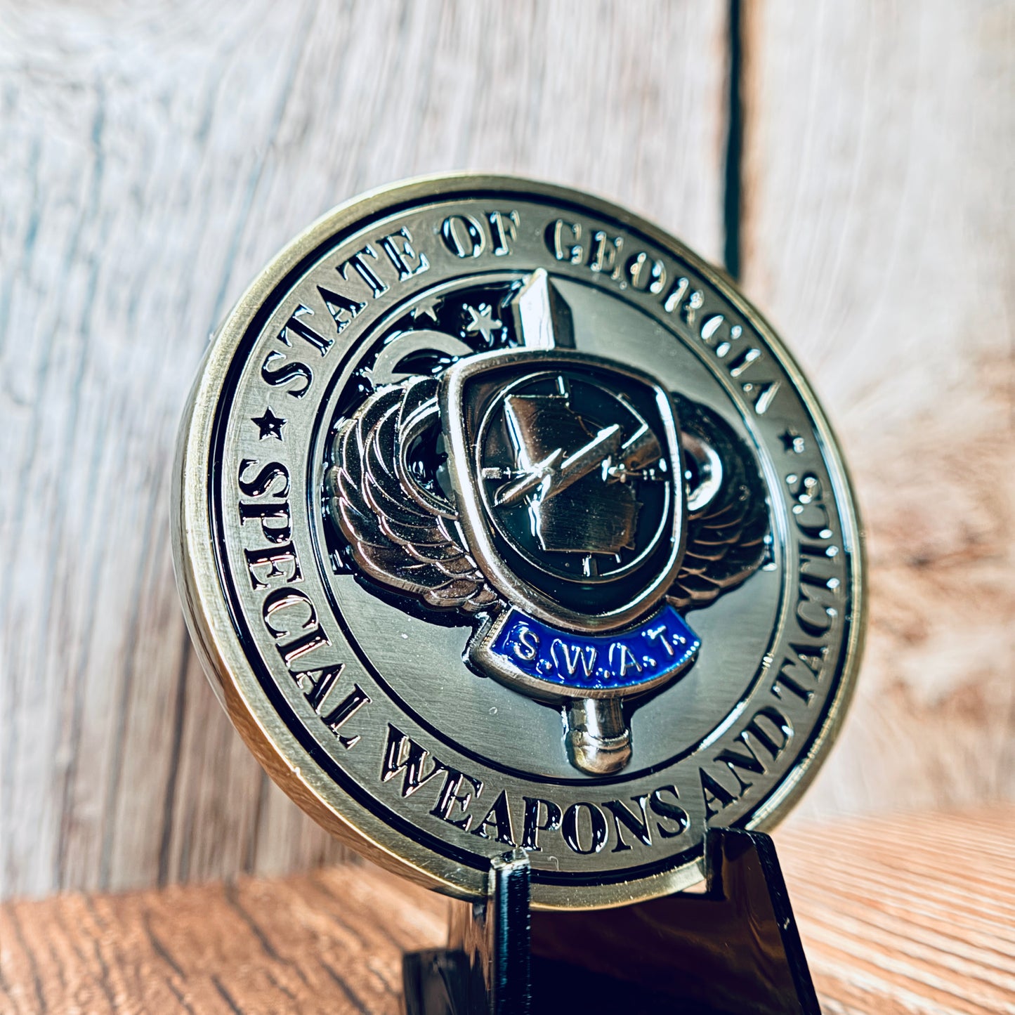 Georgia State Patrol (GSP) - SWAT Team - Medic - Challenge Coin