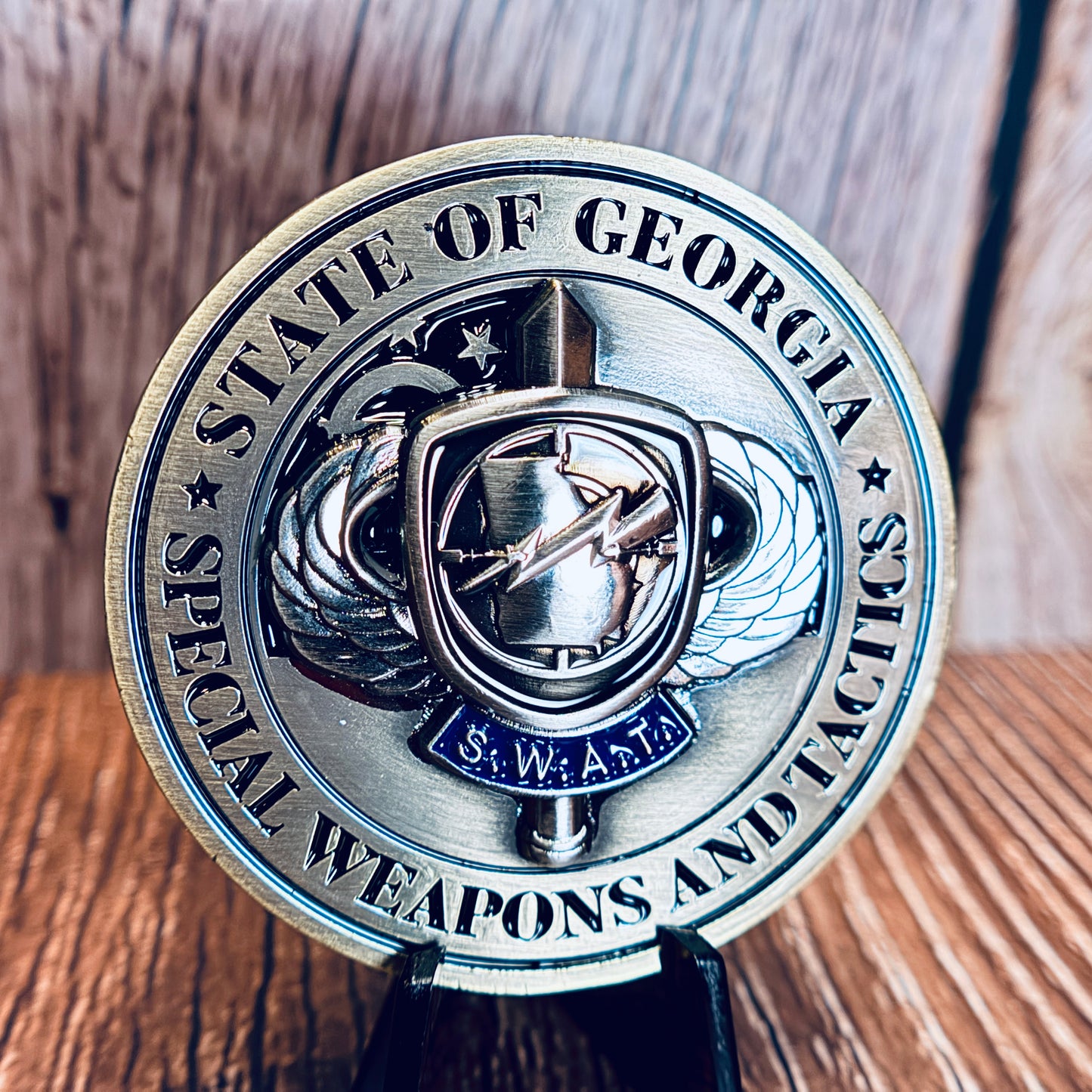 Georgia State Patrol (GSP) - SWAT Team - Medic - Challenge Coin