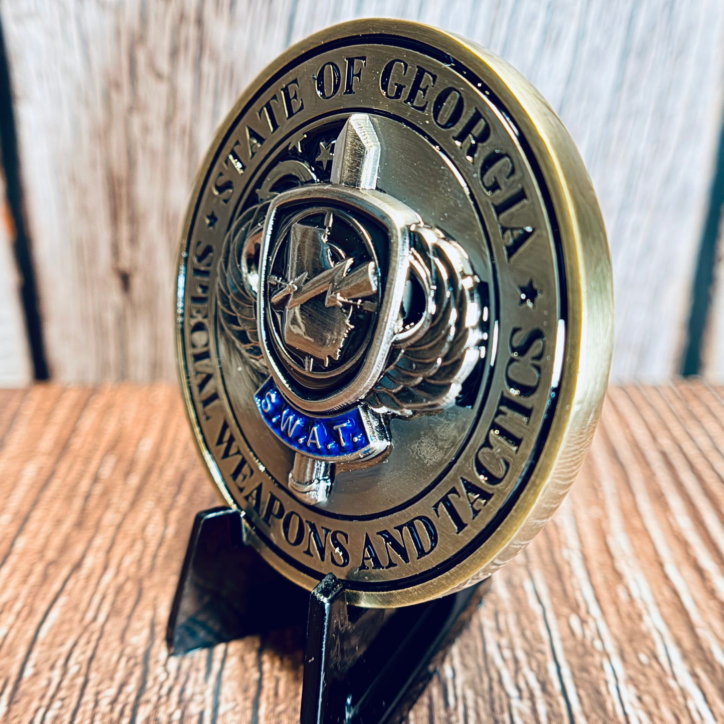 Georgia State Patrol (GSP) - SWAT Team - Medic - Challenge Coin