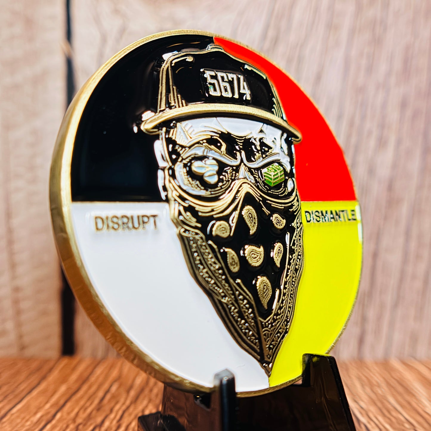 Alcohol, Tobacco, and Firearms (ATF),  Bureau of Indian Affairs (BIA), District of North Dakota, OCDETF Operation "Letter to Reub" Challenge Coin