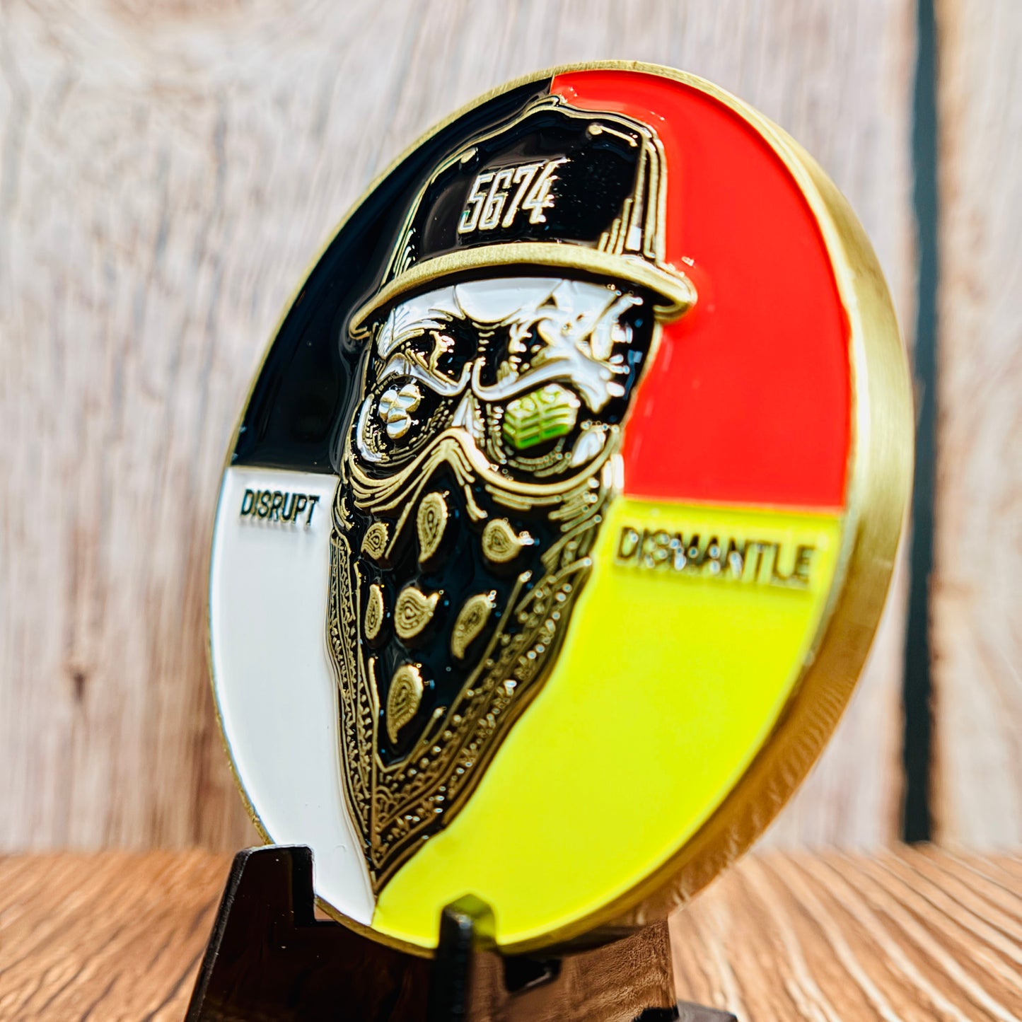 Alcohol, Tobacco, and Firearms (ATF),  Bureau of Indian Affairs (BIA), District of North Dakota, OCDETF Operation "Letter to Reub" Challenge Coin