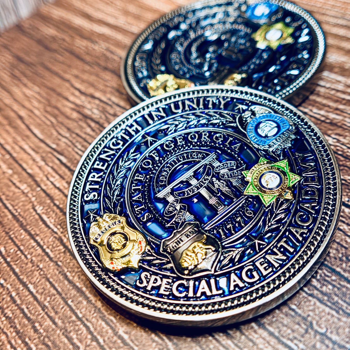 GDC - Georgia Department of Corrections - Special Agent Academy Challenge Coin