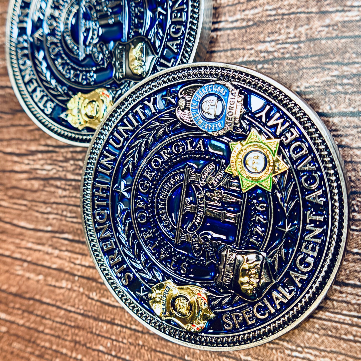 GDC - Georgia Department of Corrections - Special Agent Academy Challenge Coin