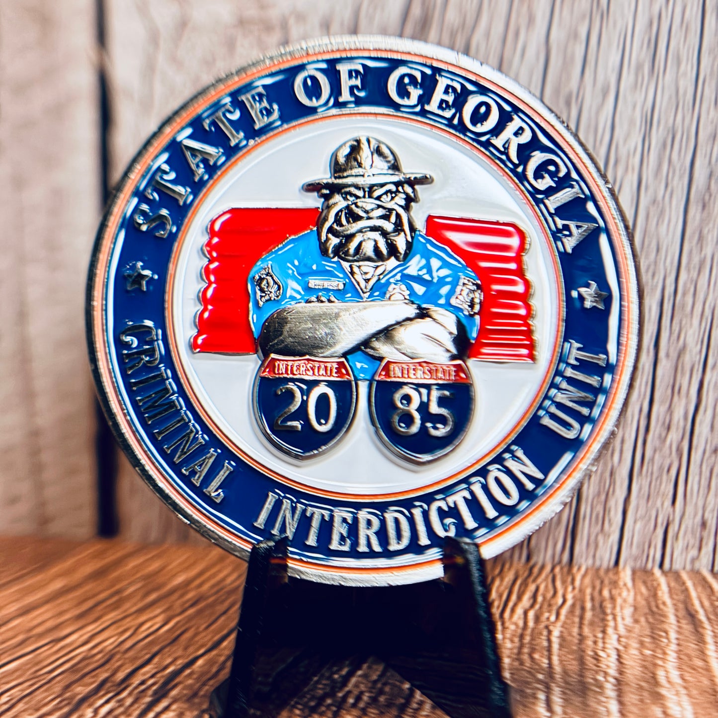 2025 GA DPS Criminal Interdiction Unit (CIU) Challenge Coin
