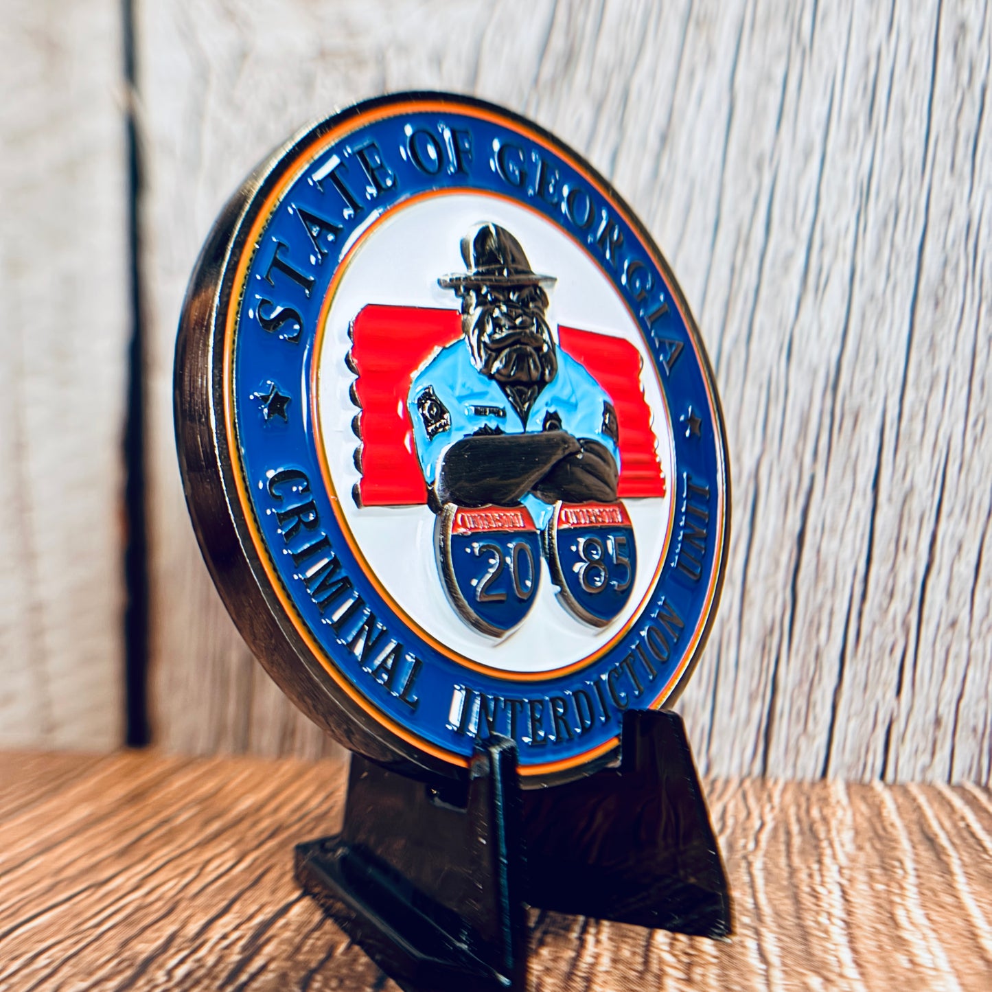 2025 GA DPS Criminal Interdiction Unit (CIU) Challenge Coin