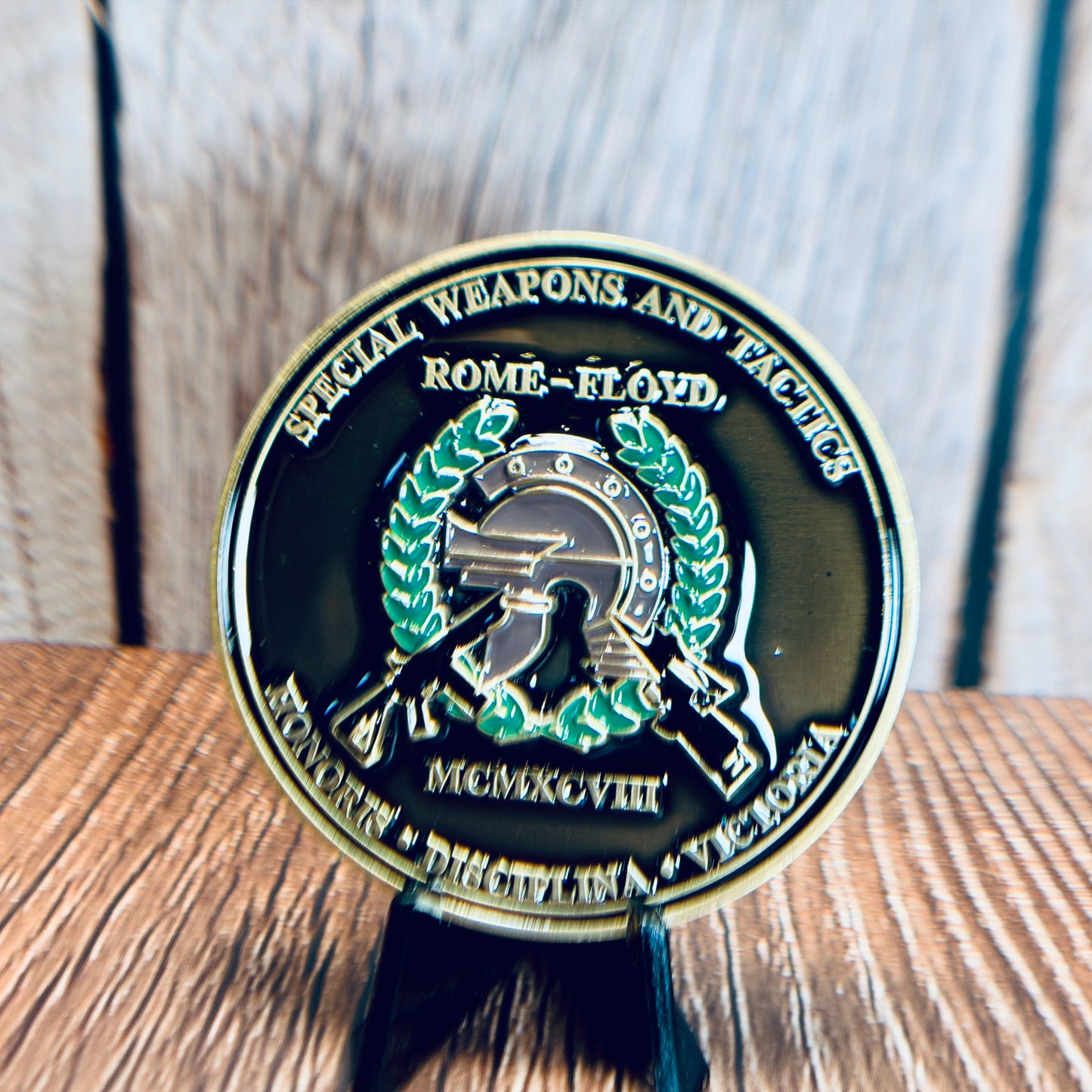 Rome-Floyd -Georgia - SWAT Team - Medic - Challenge Coin