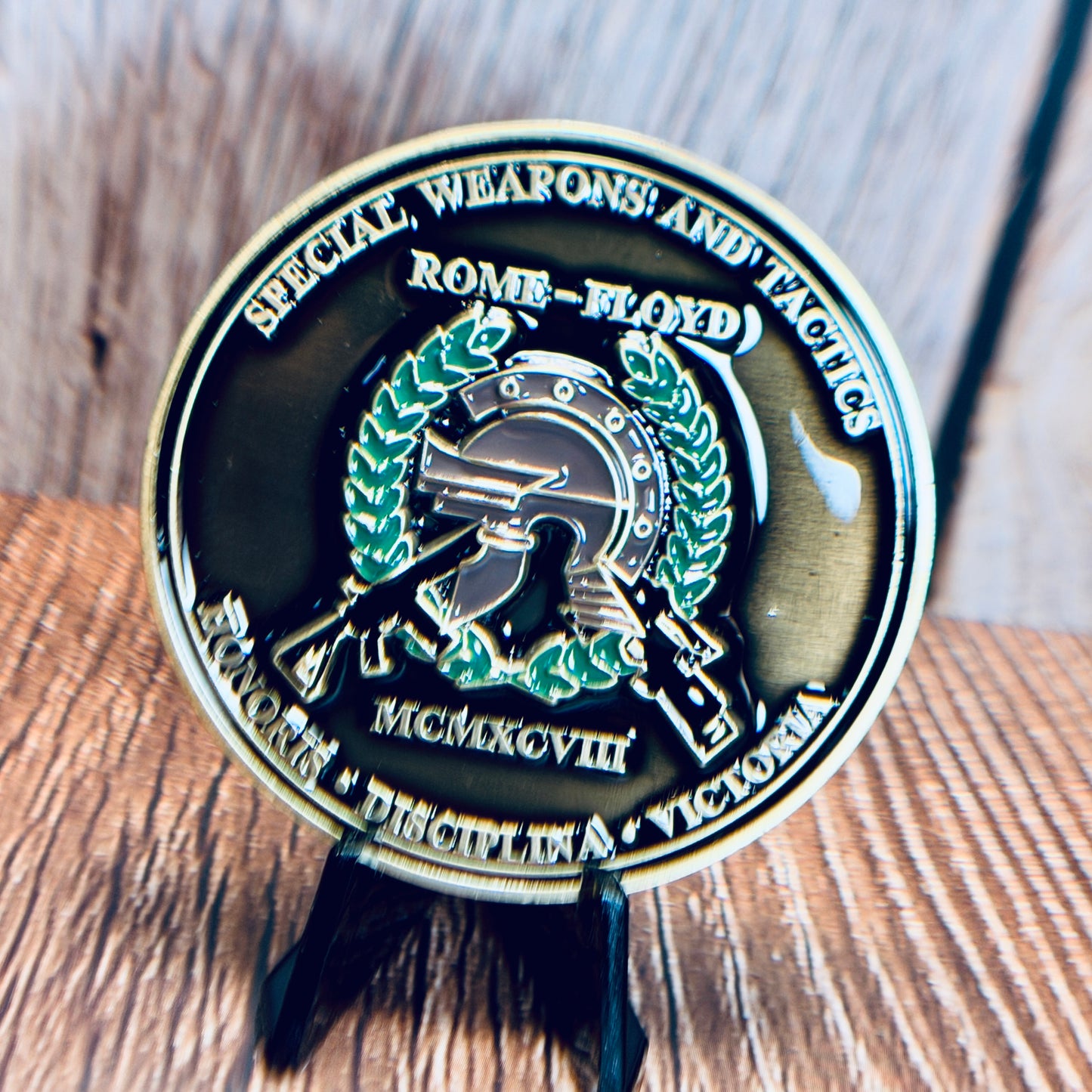Rome-Floyd -Georgia - SWAT Team - Medic - Challenge Coin