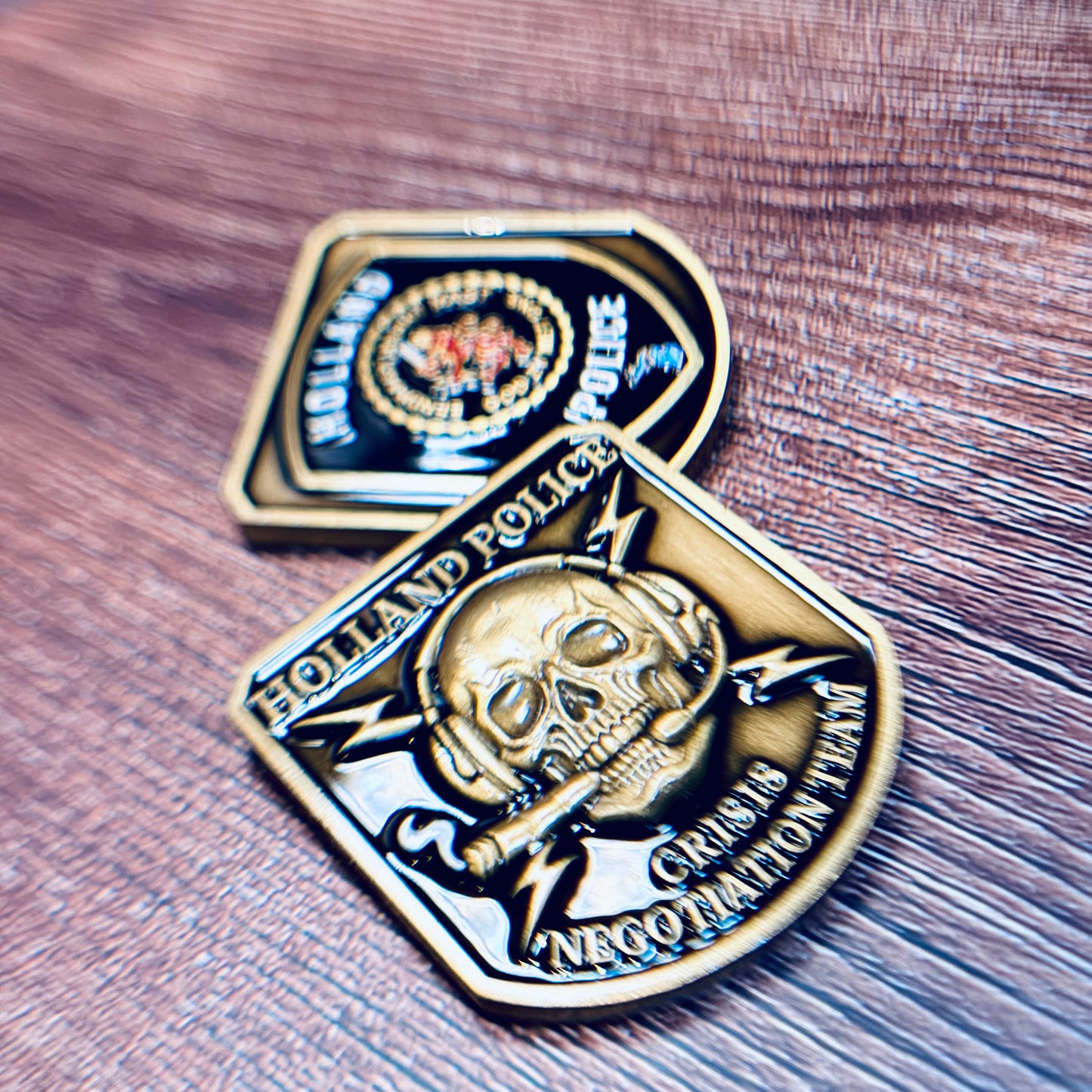 Holland Police Department - Michigan - Crisis Negotiation Team - Challenge Coin