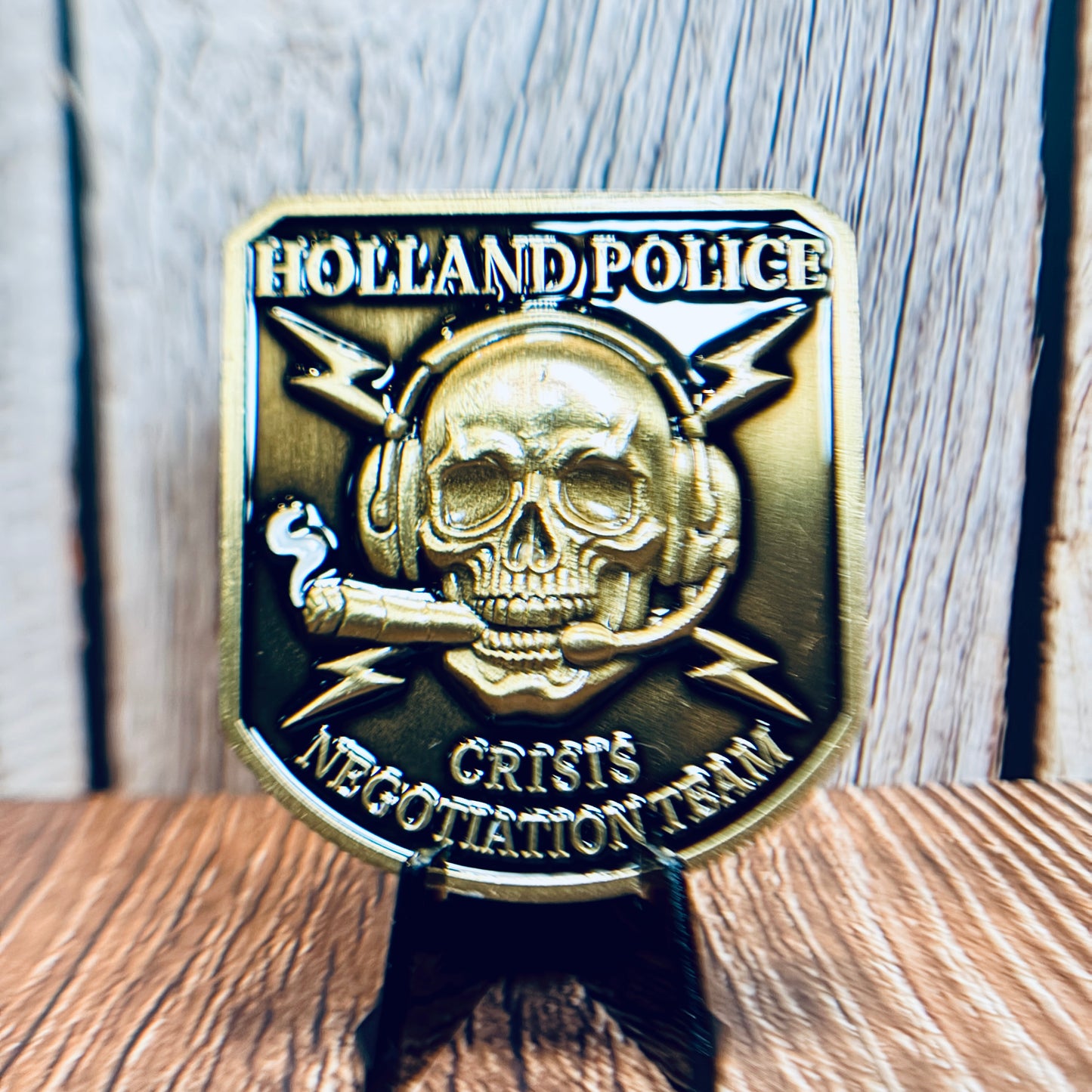 Holland Police Department - Michigan - Crisis Negotiation Team - Challenge Coin