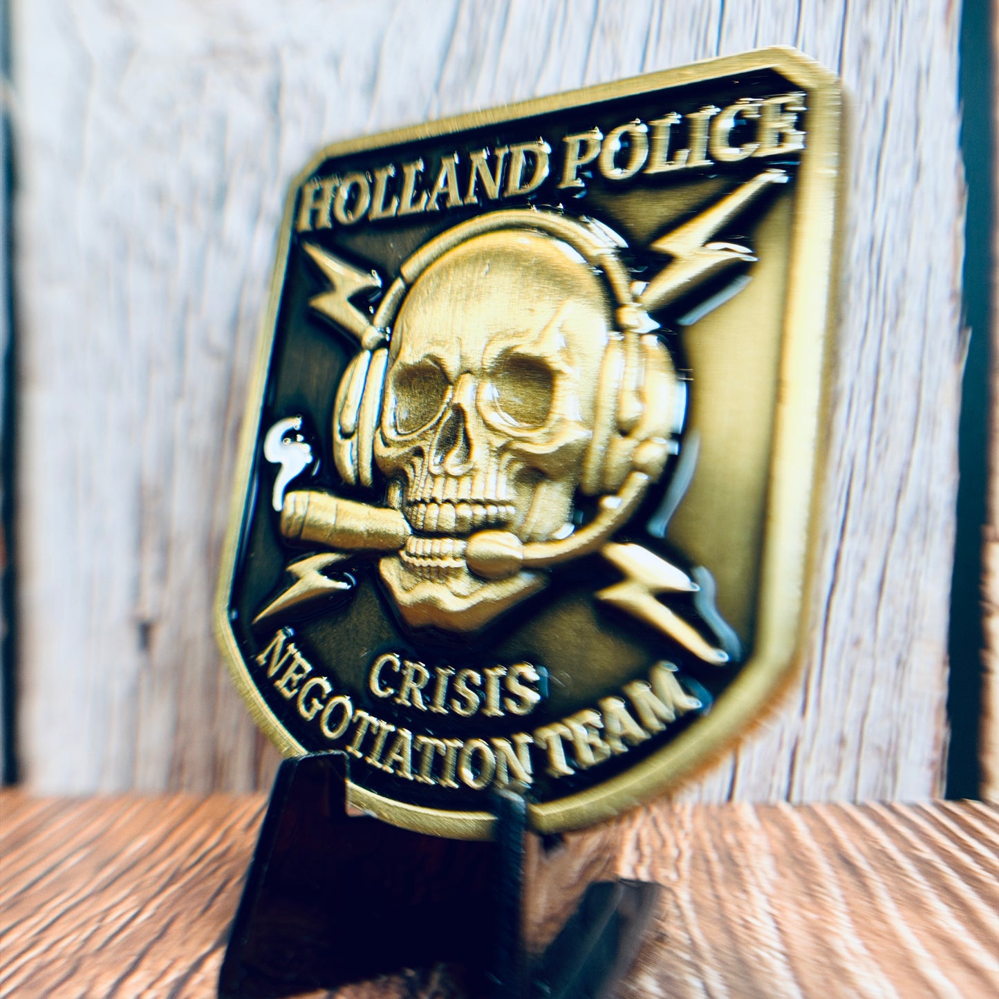 Holland Police Department - Michigan - Crisis Negotiation Team - Challenge Coin