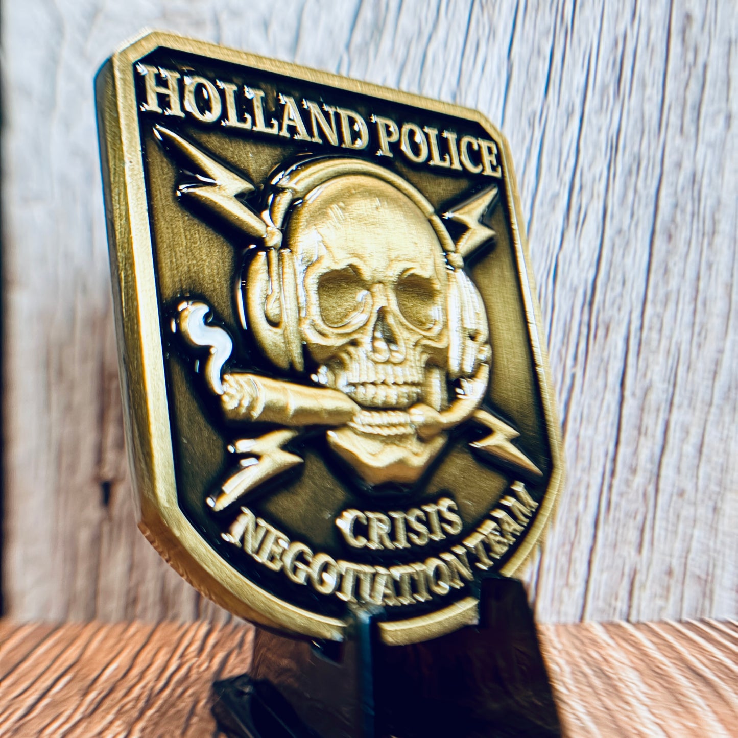 Holland Police Department - Michigan - Crisis Negotiation Team - Challenge Coin