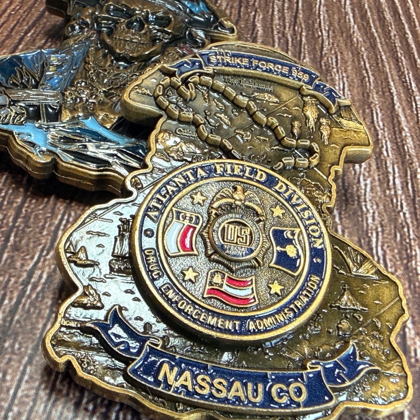 Drug Enforcement Administration (DEA), Atlanta Field Division, Strike Force 959 Nassau Co Challenge Coin