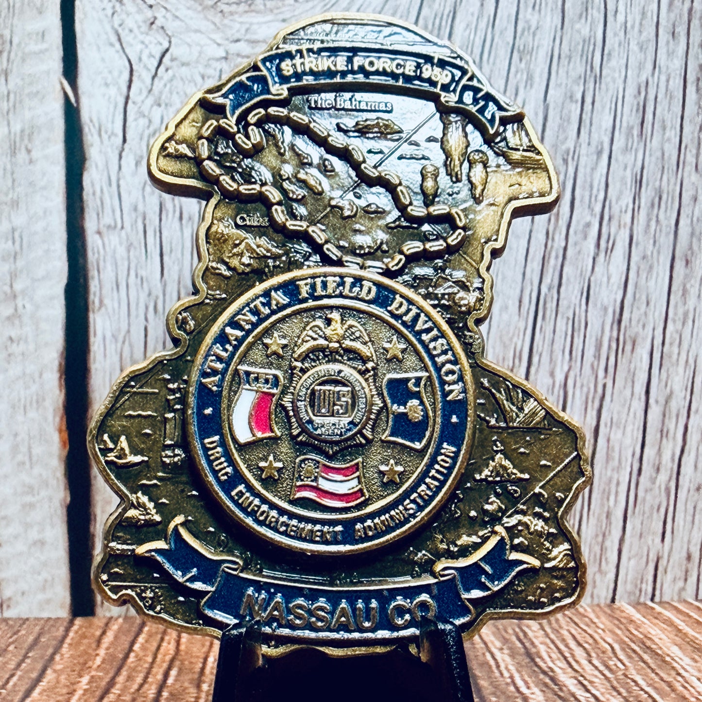 Drug Enforcement Administration (DEA), Atlanta Field Division, Strike Force 959 Nassau Co Challenge Coin