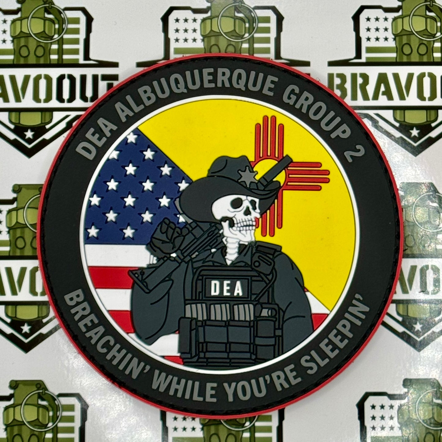 Drug Enforcement Administration (DEA), New Mexico, Albuquerque Group 2 PVC Patch