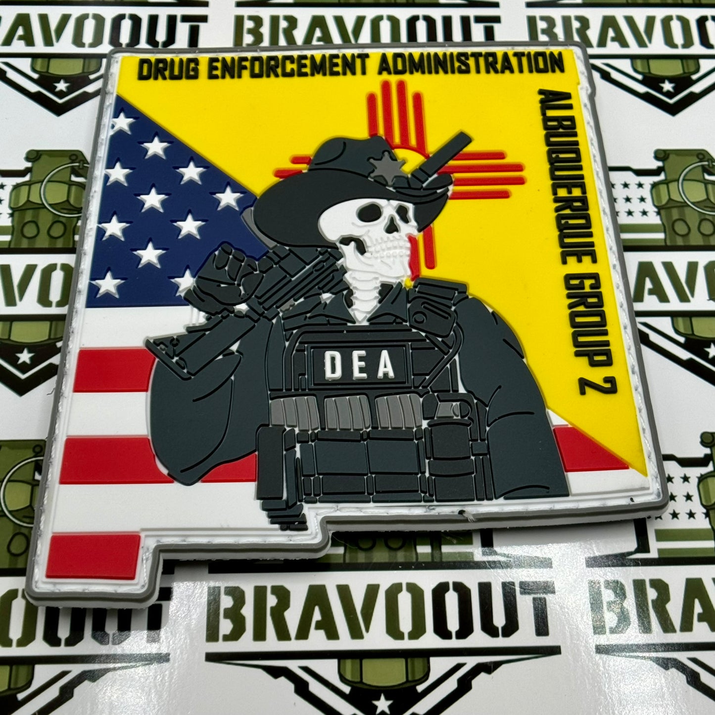 Drug Enforcement Administration (DEA), New Mexico, Albuquerque Group 2 PVC Patch