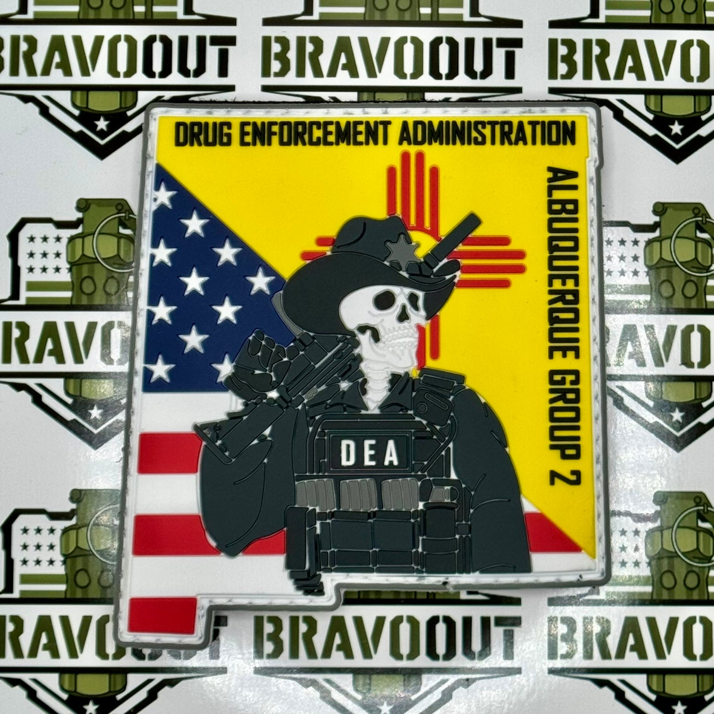 Drug Enforcement Administration (DEA), New Mexico, Albuquerque Group 2 PVC Patch