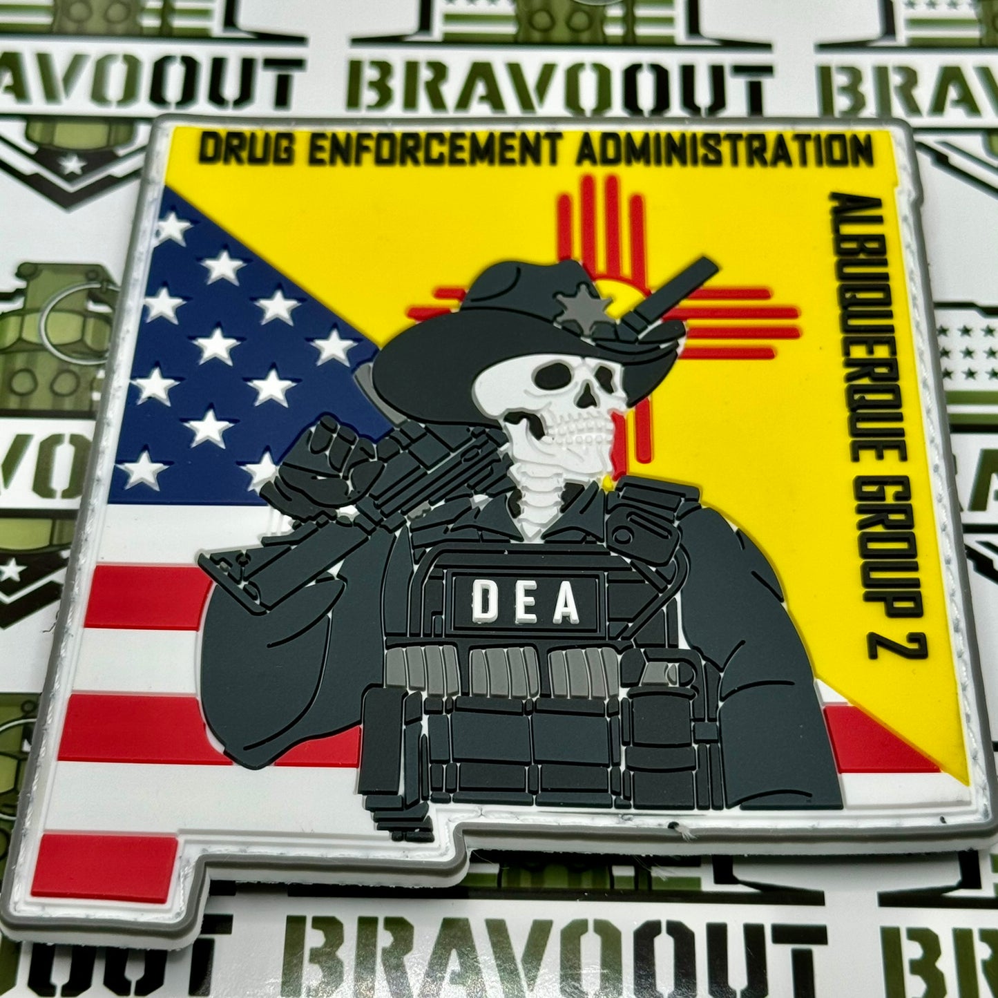 Drug Enforcement Administration (DEA), New Mexico, Albuquerque Group 2 PVC Patch